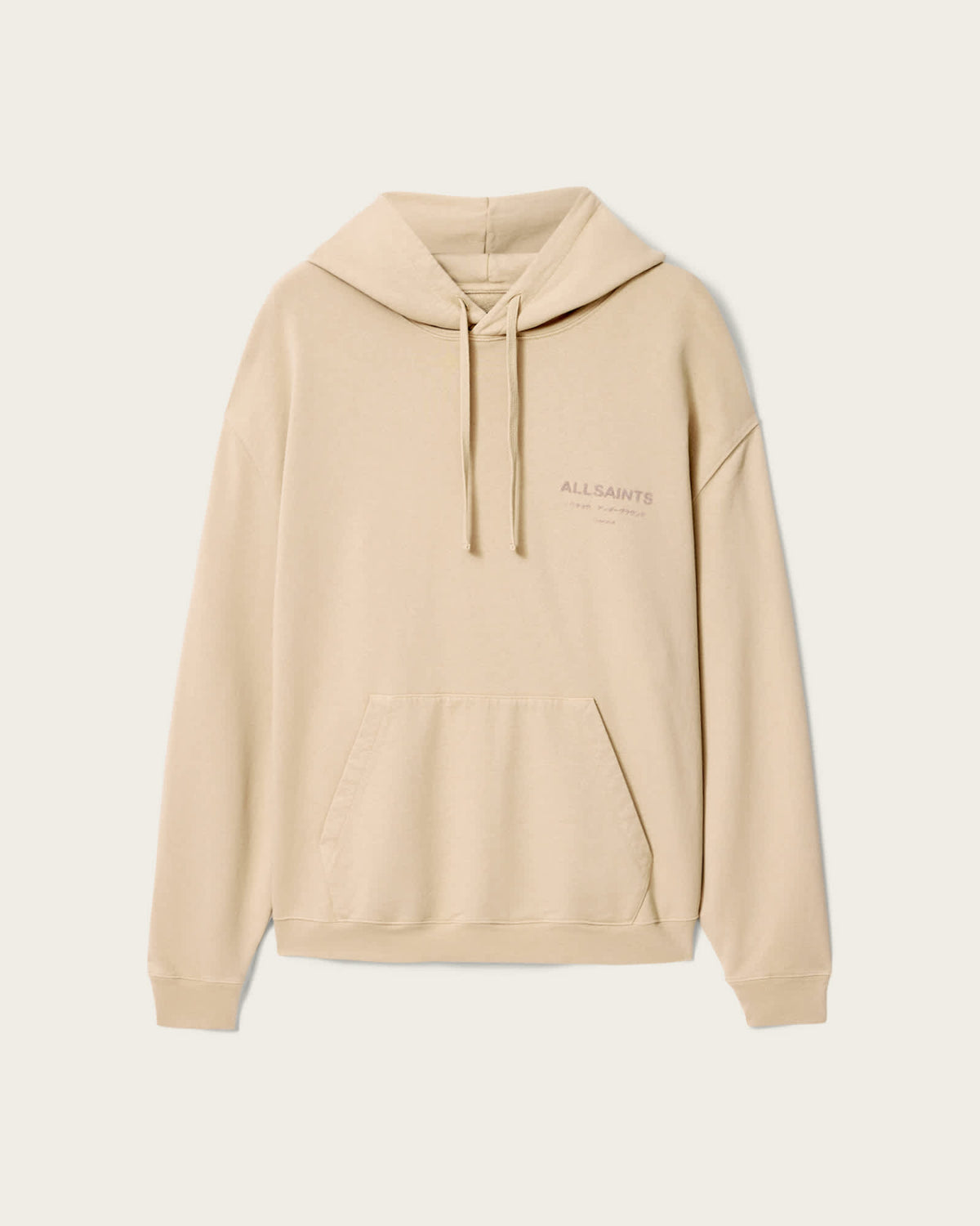 Xander Long Sleeve Cotton Hoodie SUNSET BROWN