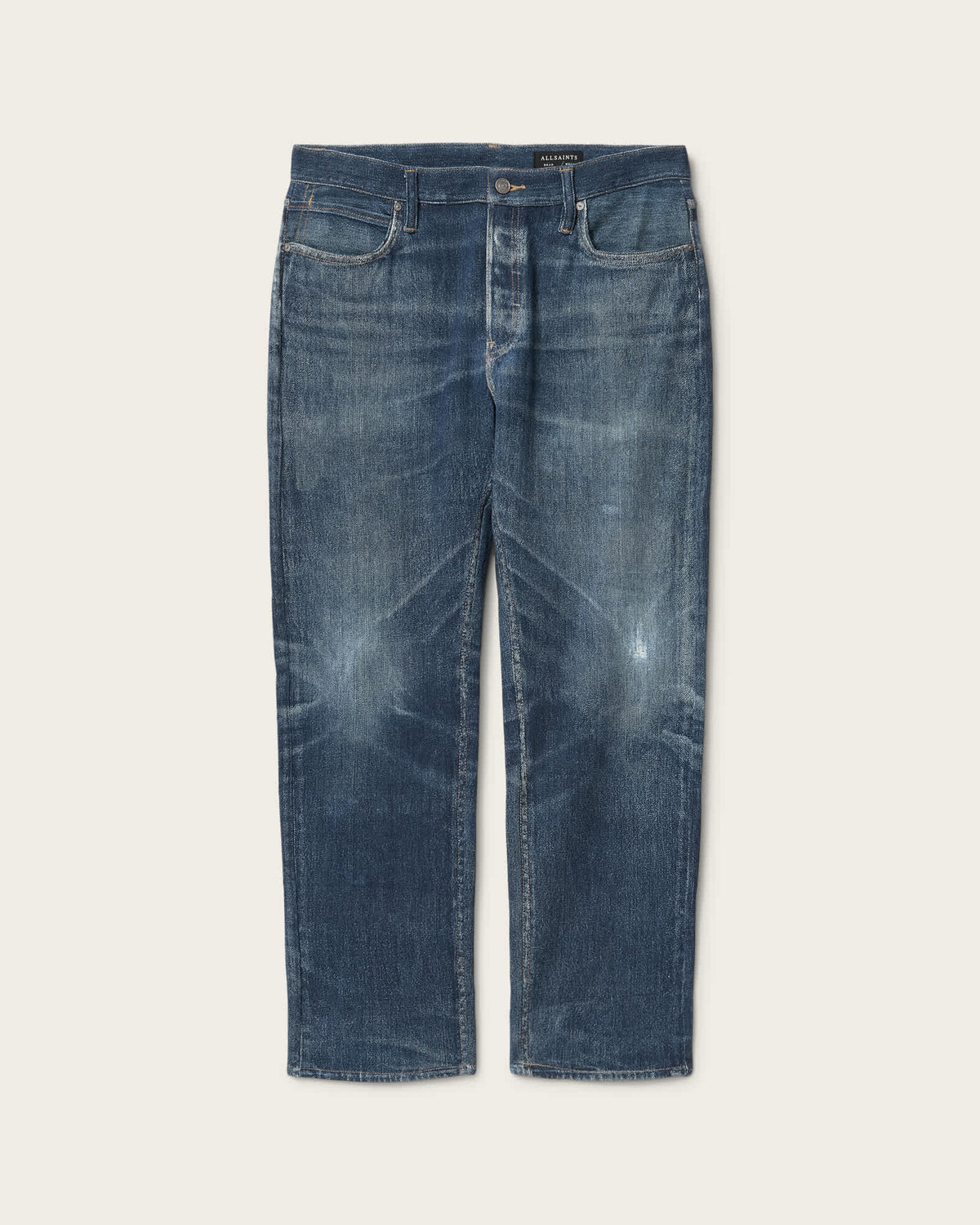 Bead Straight Leg Illusion Trousers ILLUSION INDIGO