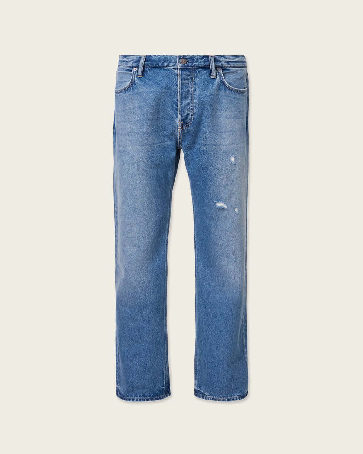 Reid Straight Fit Denim Jeans Washed Indigo