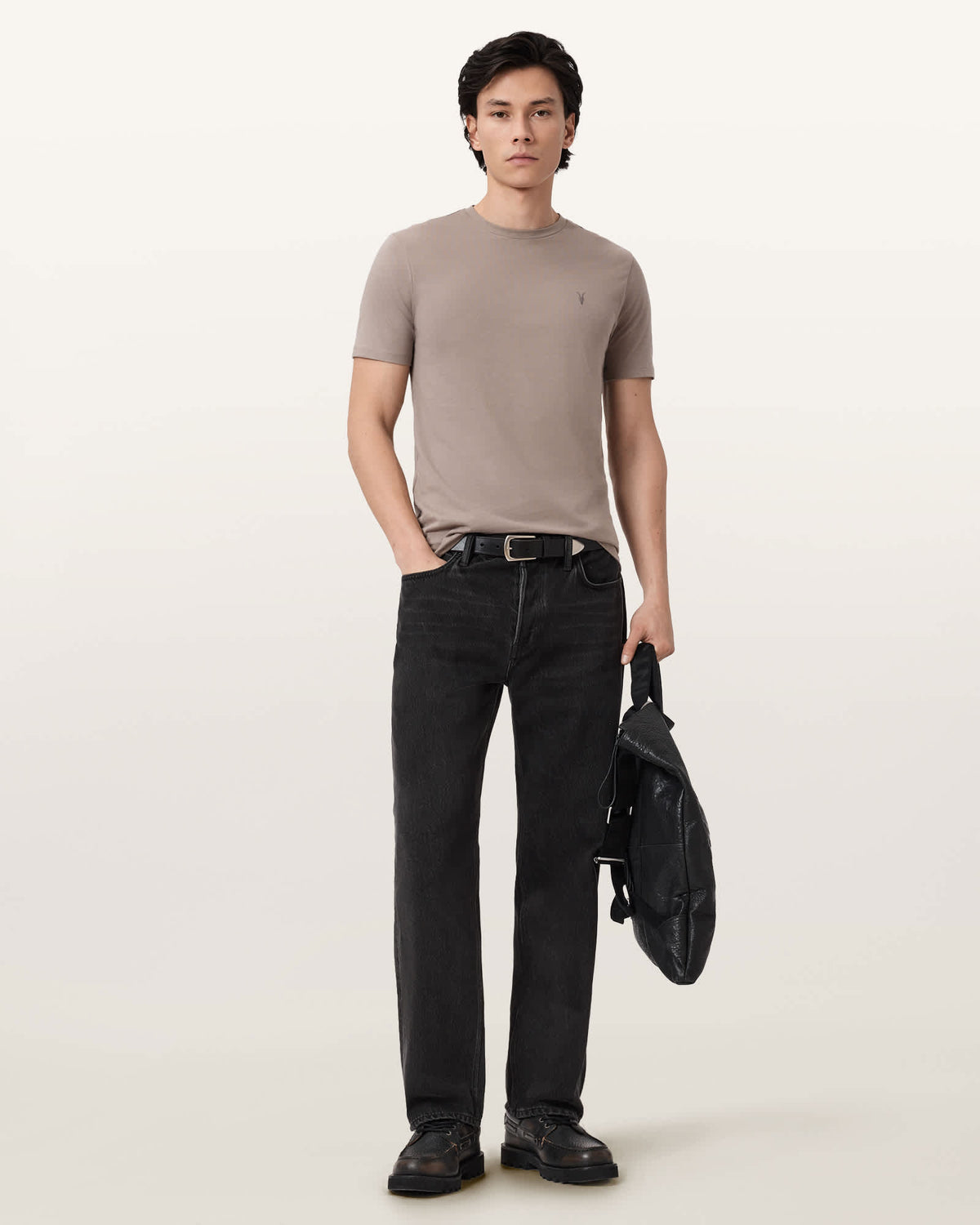 Brace Cotton T-Shirts 3 Pack GREY/GANACHE/BROWN