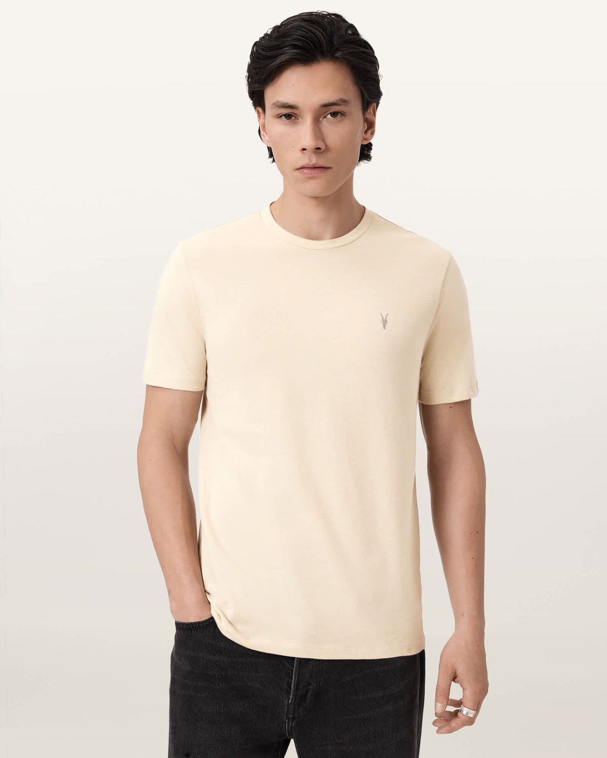 Brace Cotton T-Shirts 3 Pack GREY/GANACHE/BROWN
