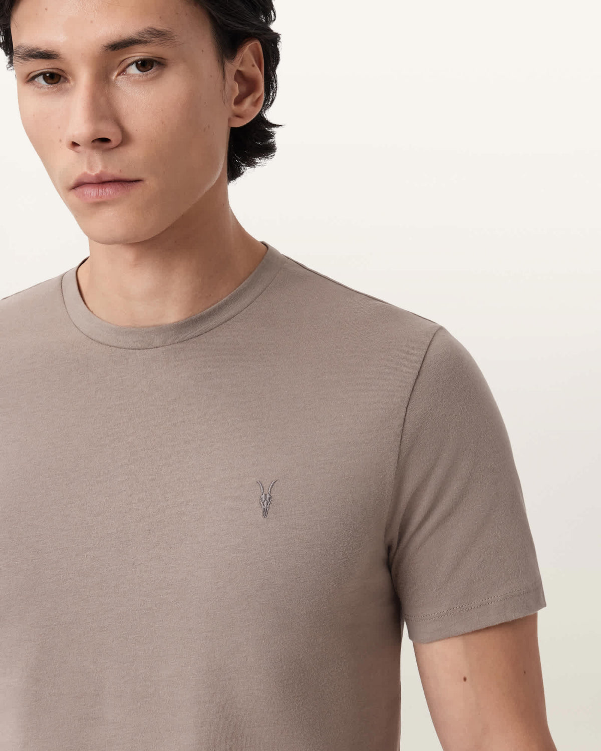 Brace Cotton T-Shirts 3 Pack GREY/GANACHE/BROWN