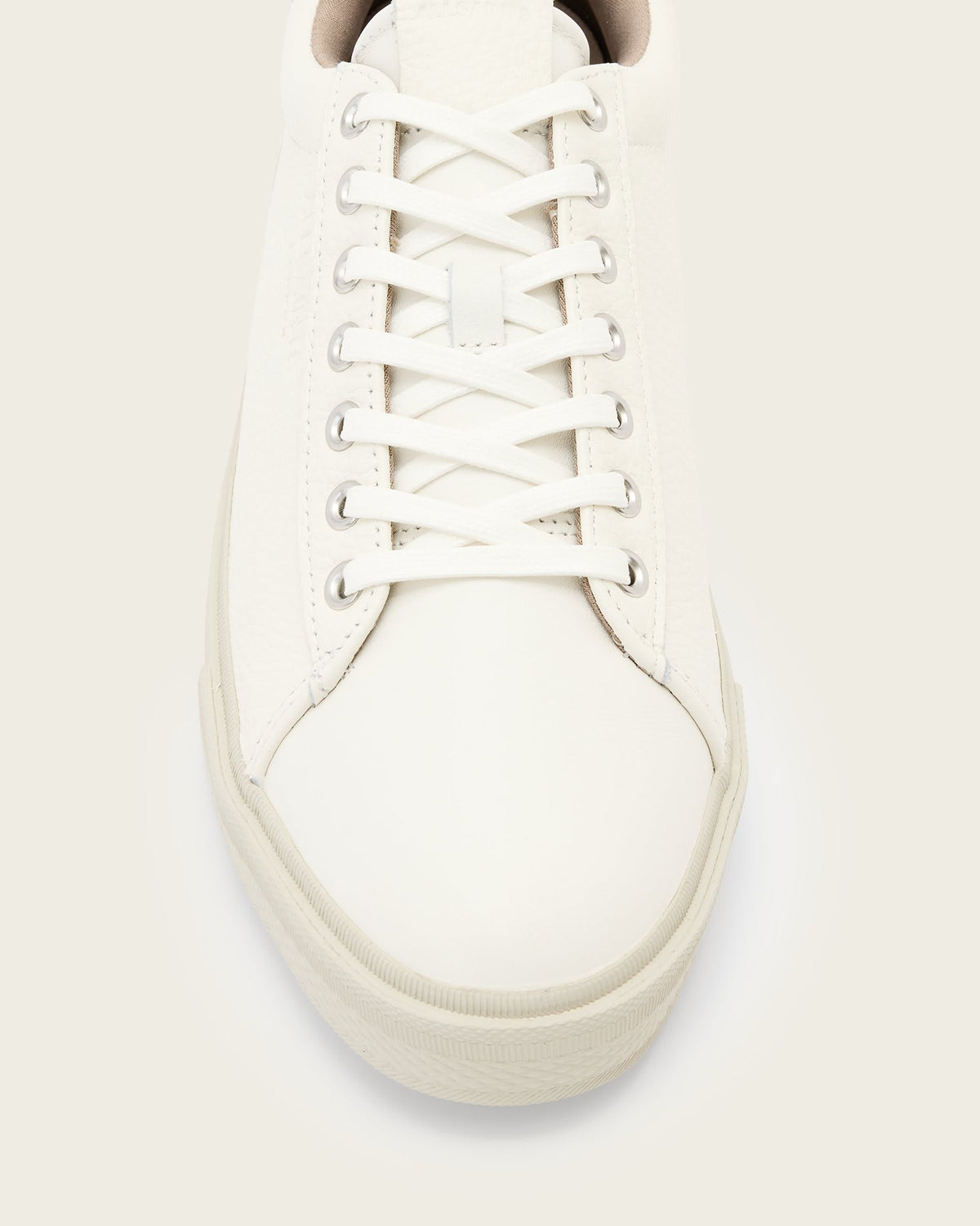 Tucker Low Top Leather Trainers White