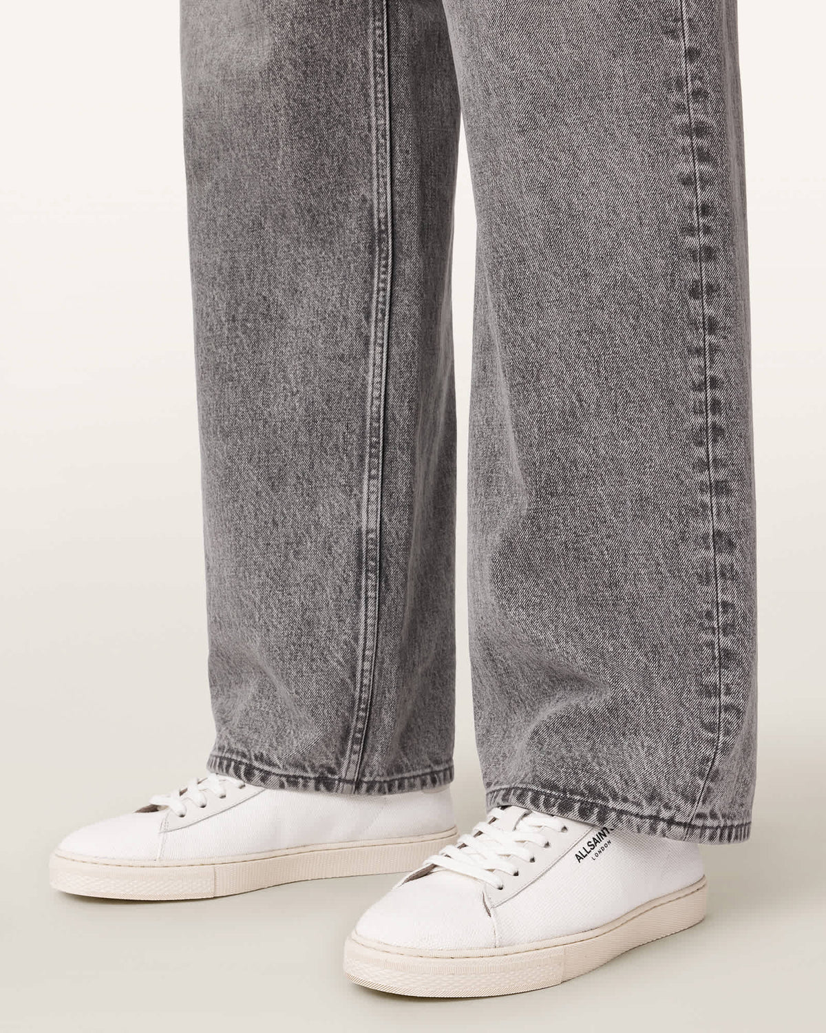 Tucker Canvas Trainers WHITE/OFF WHITE