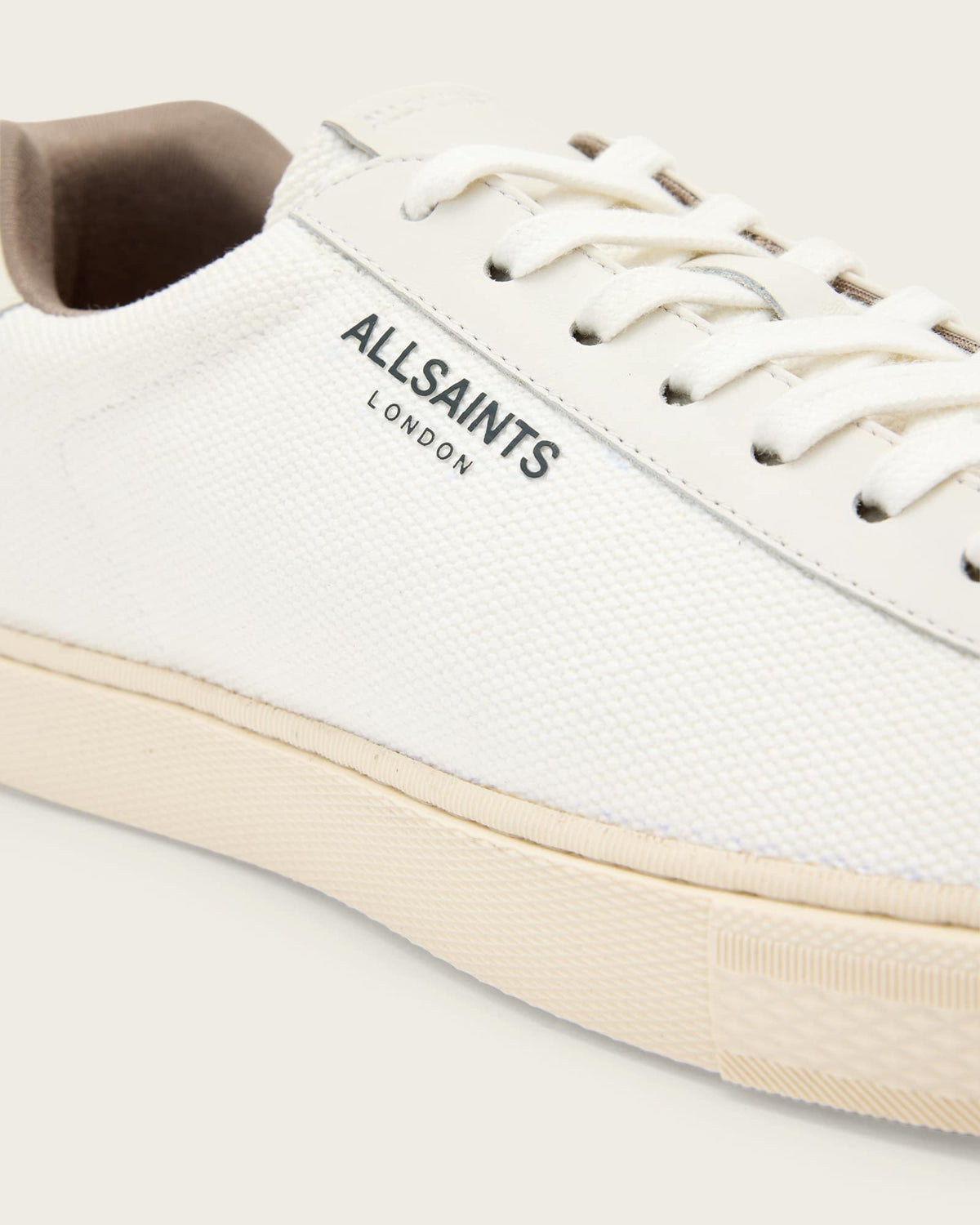 Tucker Canvas Trainers WHITE/OFF WHITE