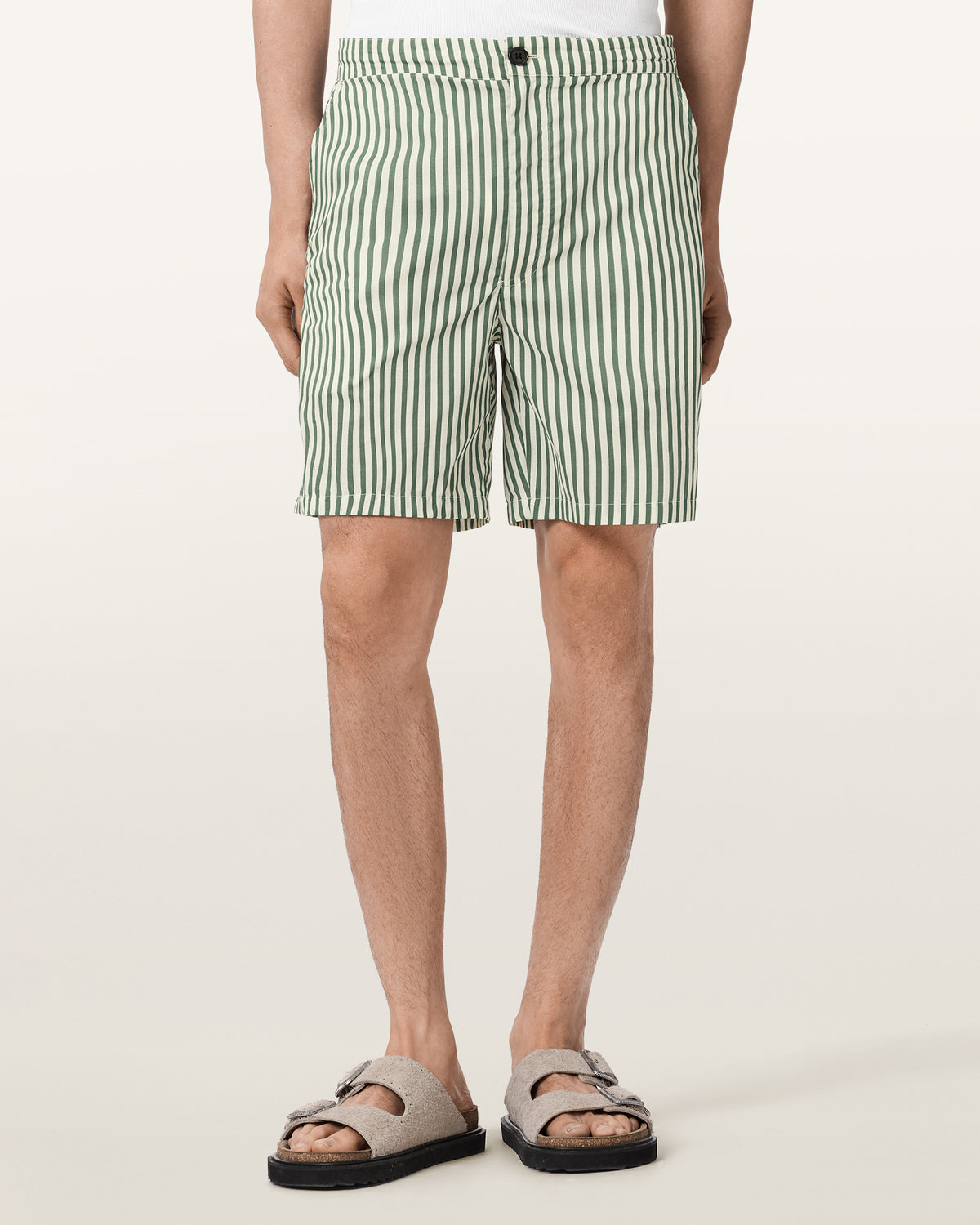 Chopin Straight Fit Striped Shorts