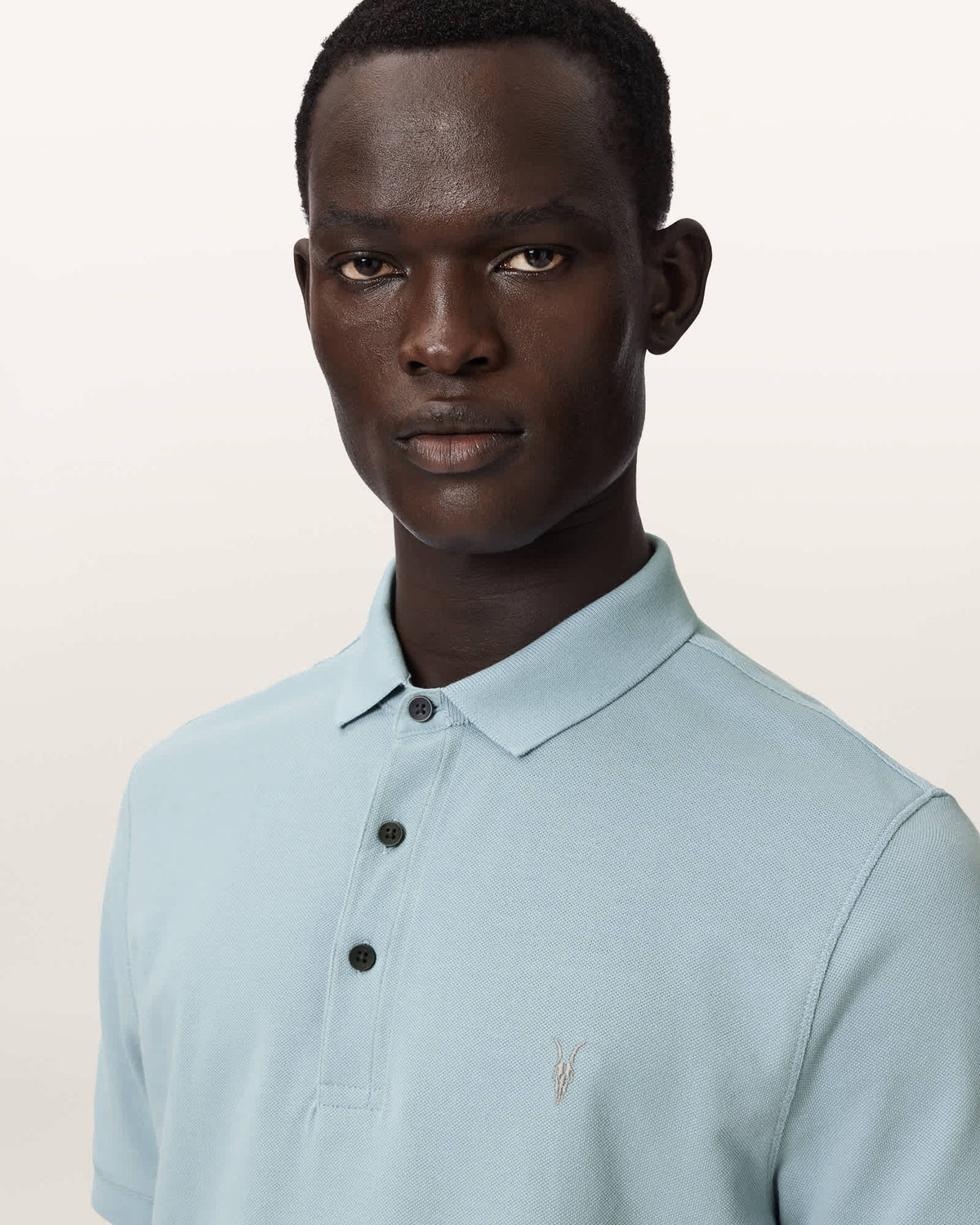 Reform Short-Sleeve Polo Shirt SALTON BLUE