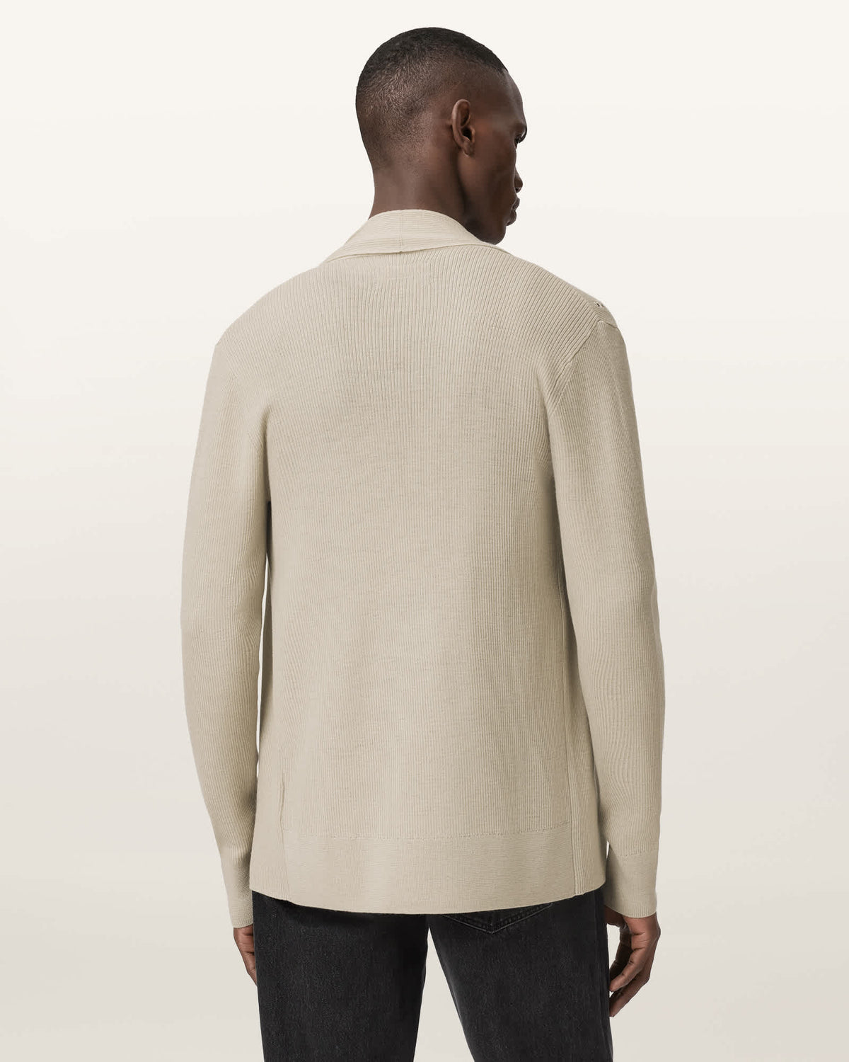 Mode Merino Ramskull Open Cardigan POWDERED GREEN