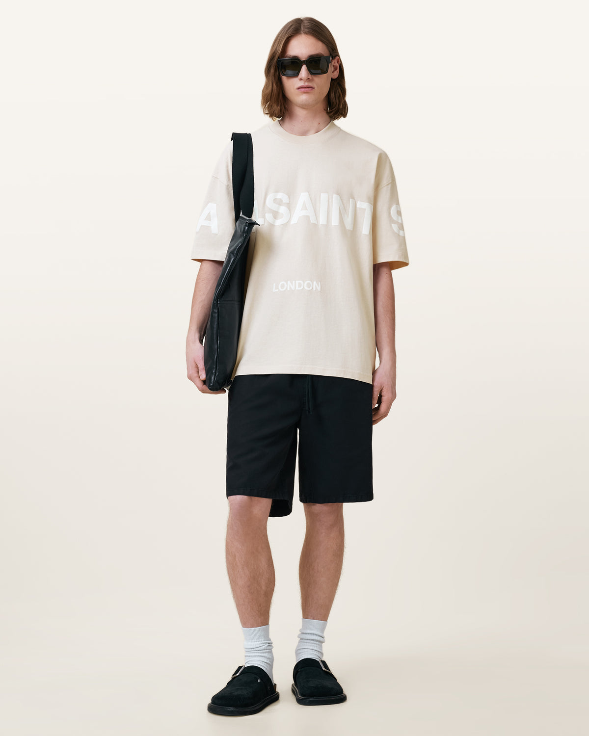 Biggy Oversized Logo Print T-Shirt