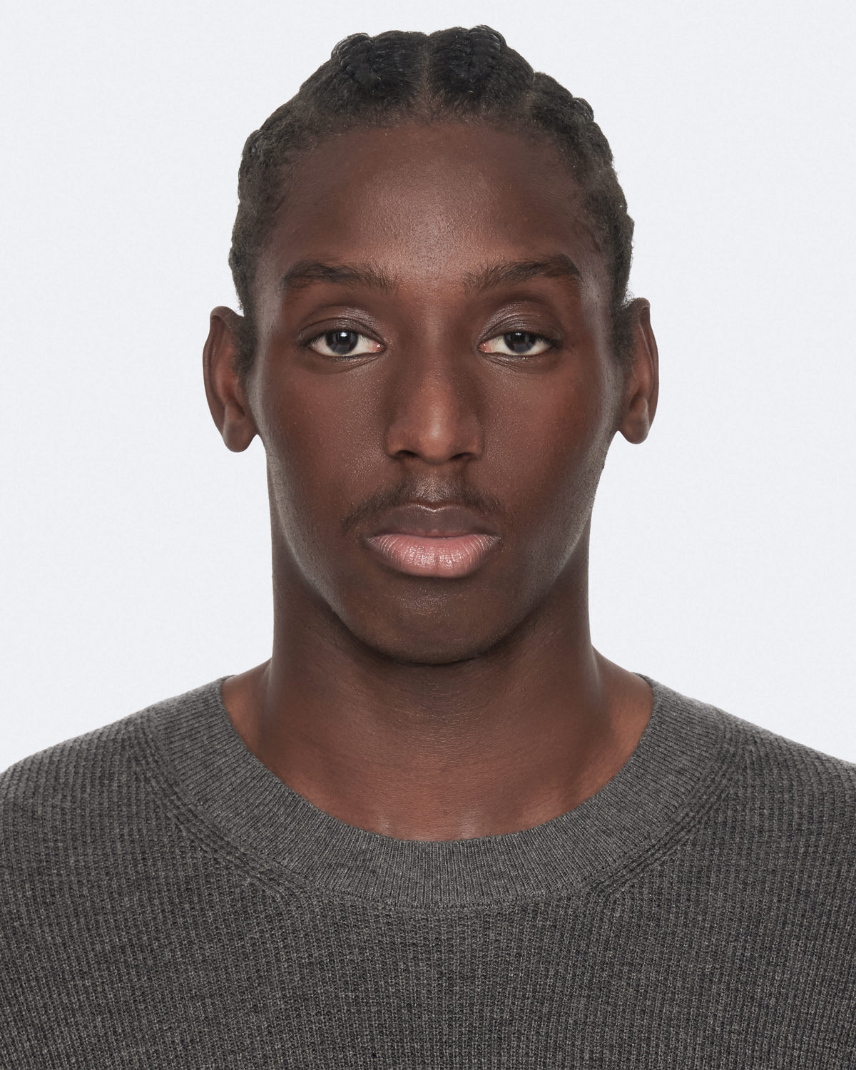 Aspen Waffle-Knit Wool-Blend Jumper MONUMENT GREY