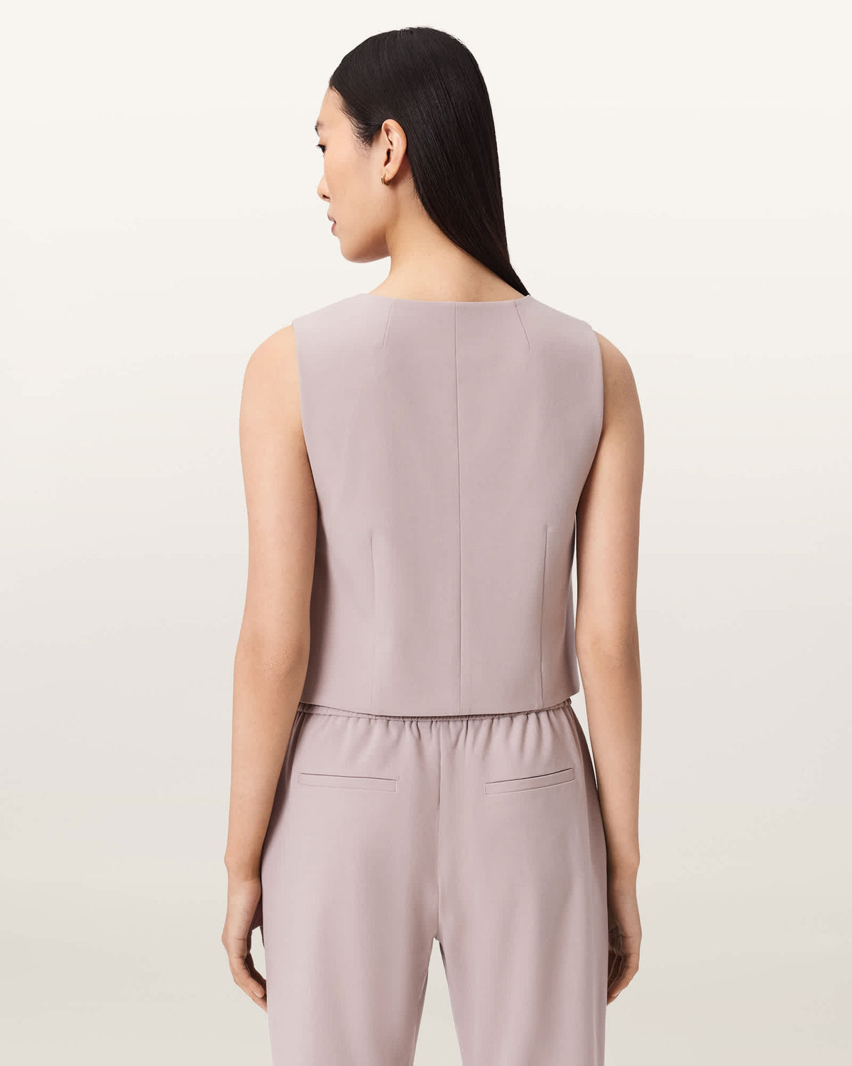 Aleida Lightweight Tri Waistcoat LILAC PURPLE