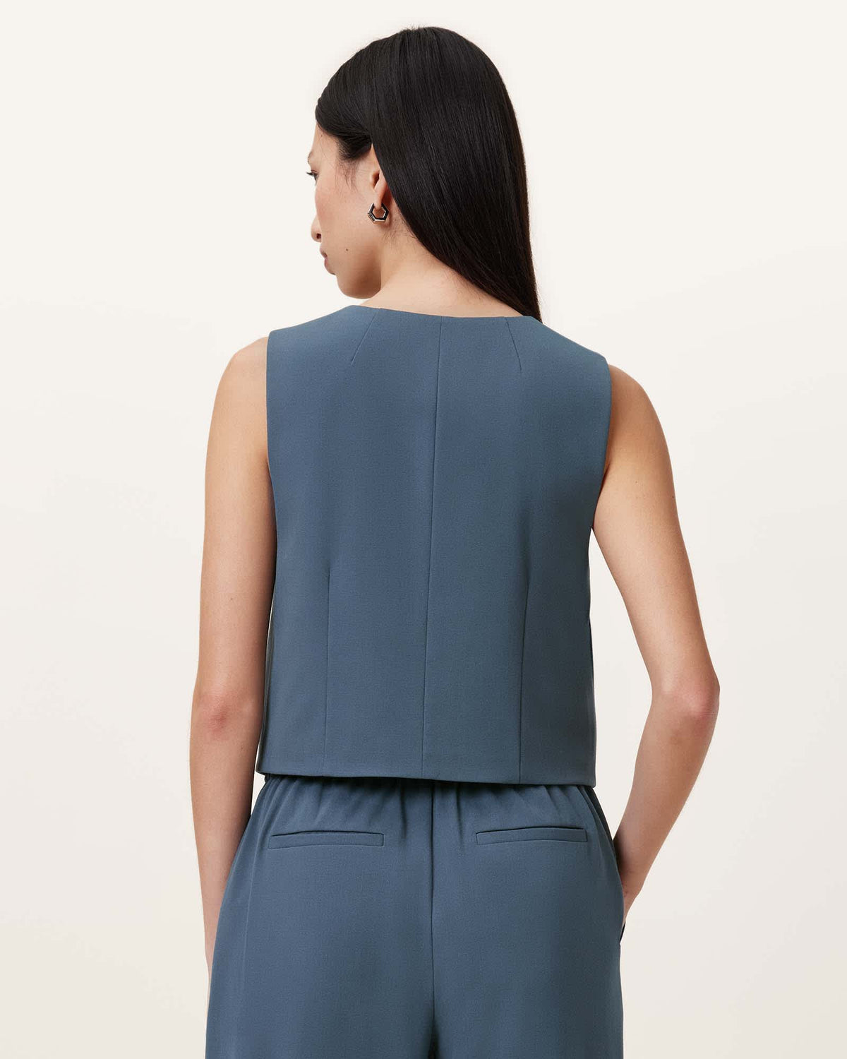 Aleida Lightweight Tri Waistcoat TURBULENCE GREY
