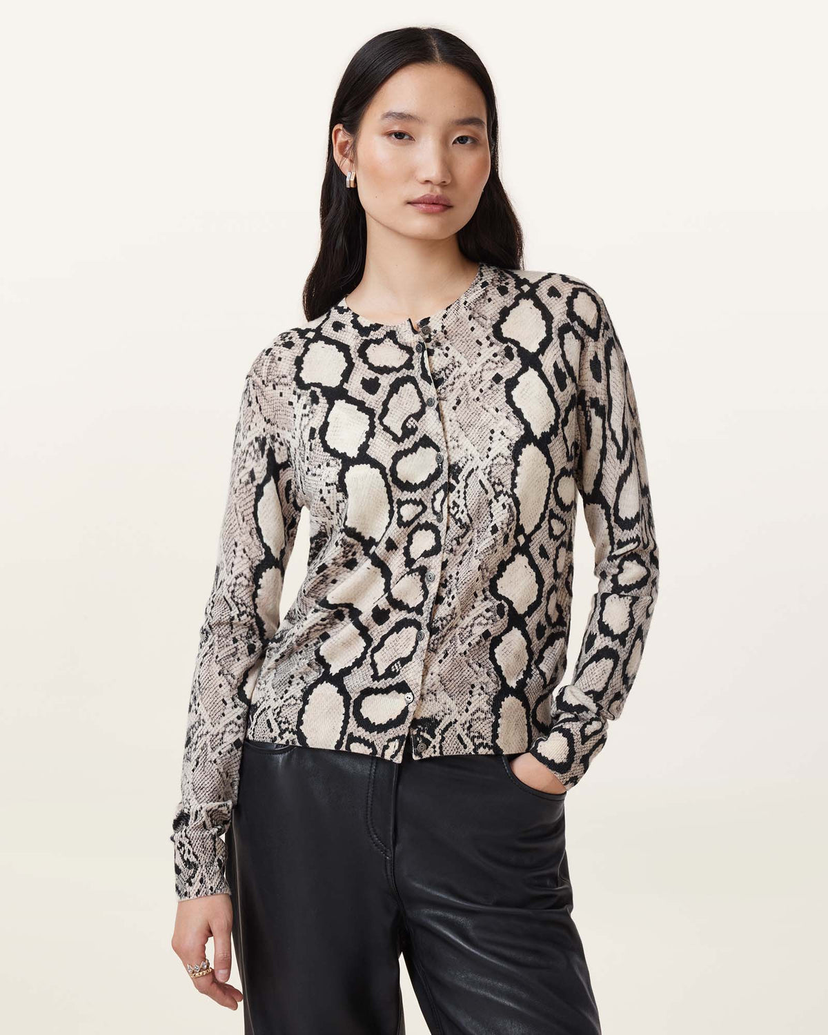 Anouk Slim Fit Merino Wool Cardigan