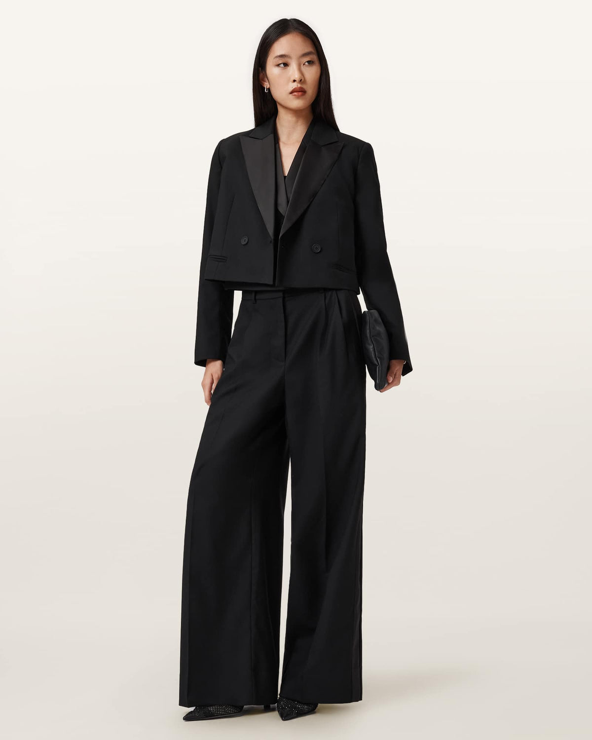 Noa Single Breasted Waistcoat Black