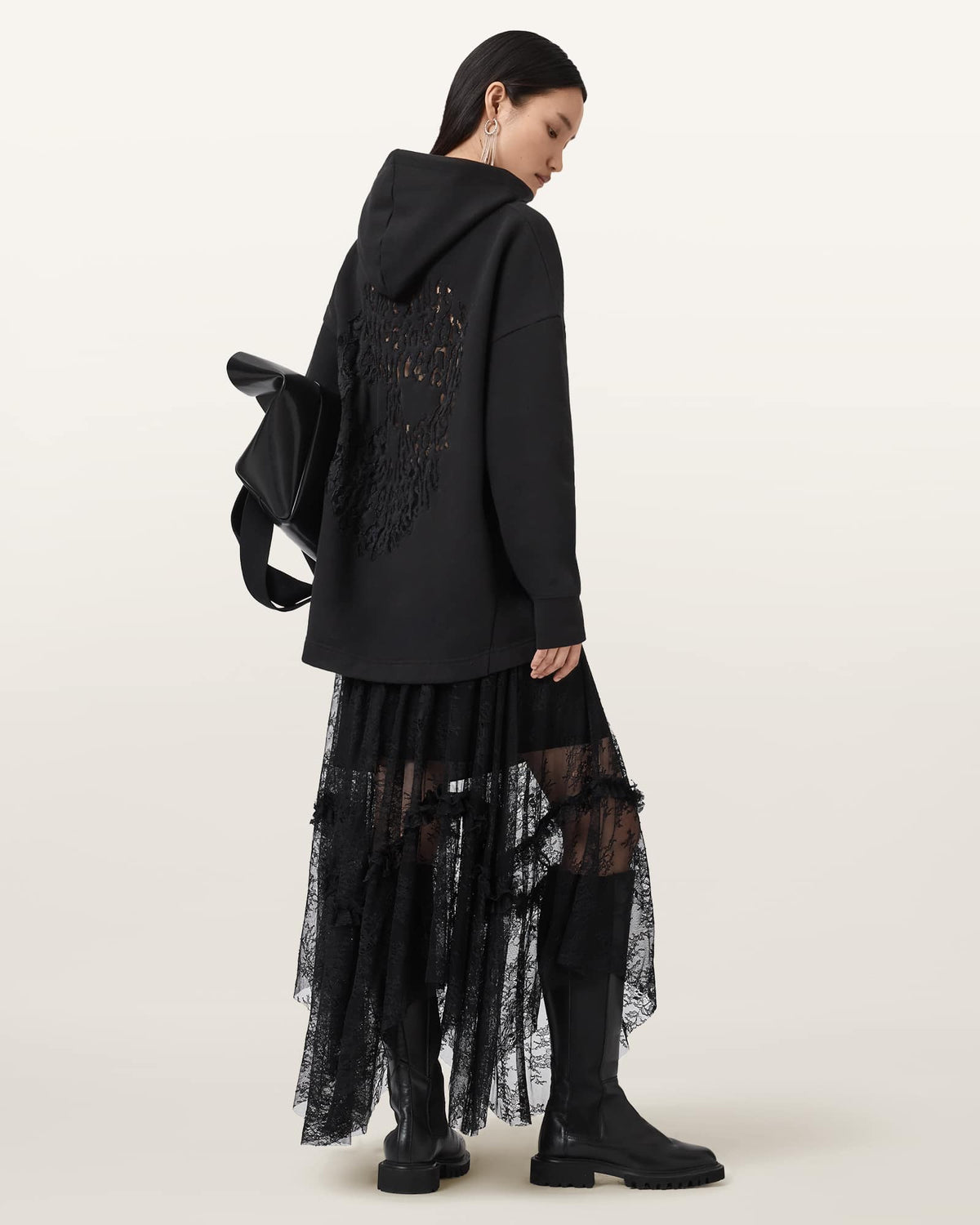 Craneo Etienne Oversized Hoodie Black