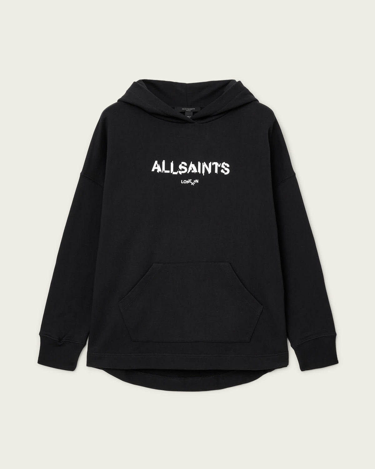Static Etienne Overzied Hoodie Black