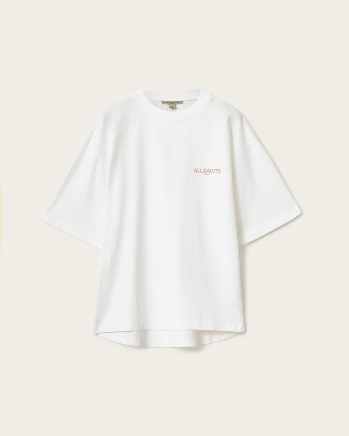 Tempus Amelie Oversized T-Shirt Optic White