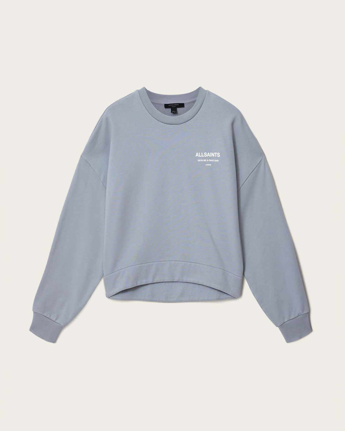 Dreamer Lila Oversized Cotton Sweatshirt QUARRY BLUE