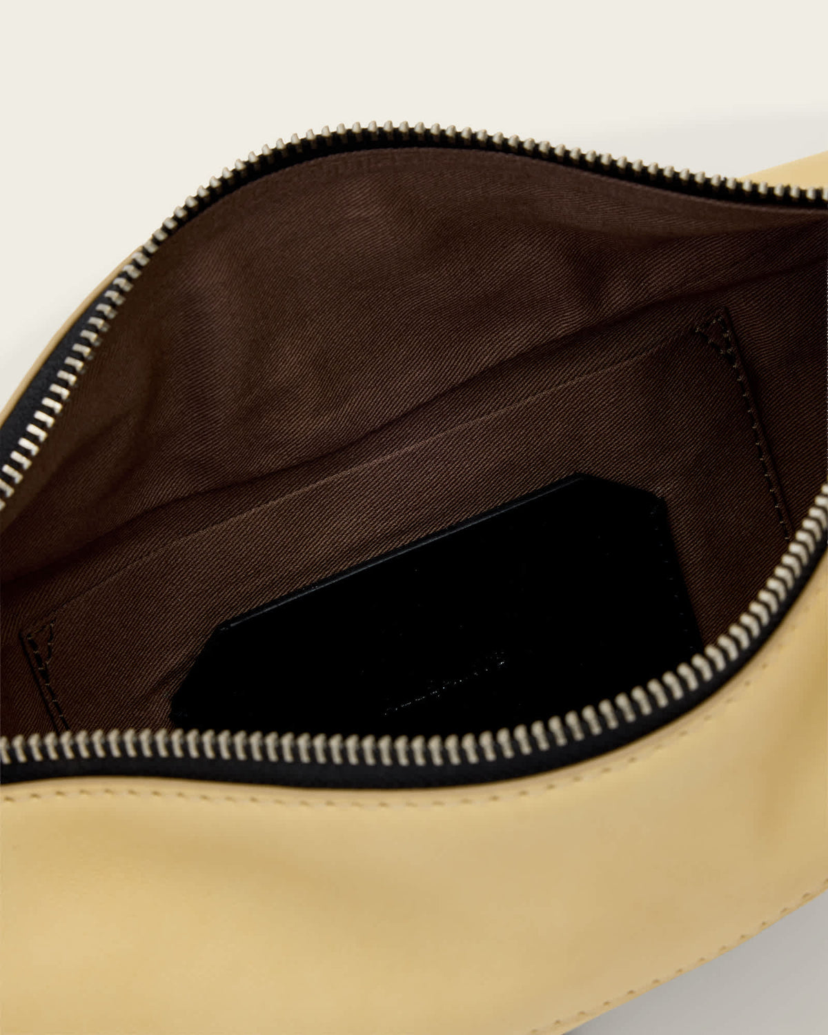 Luna Slouchy Leather Crossbody Bag MELLOW YELLOW