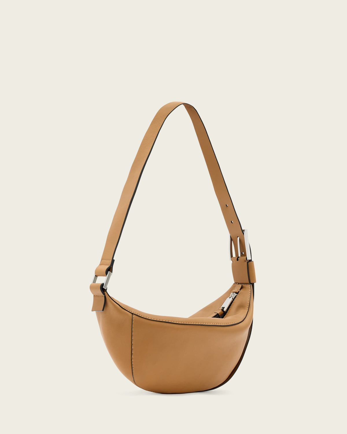 Luna Slouchy Leather Crossbody Bag TOFFEE BROWN