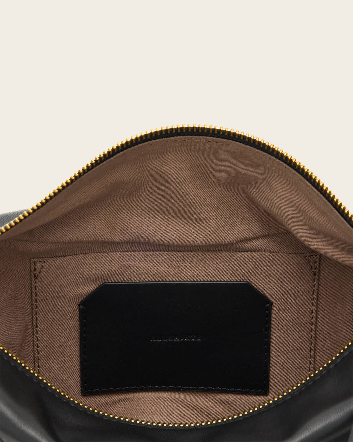 Luna Slouchy Leather Crossbody Bag Black
