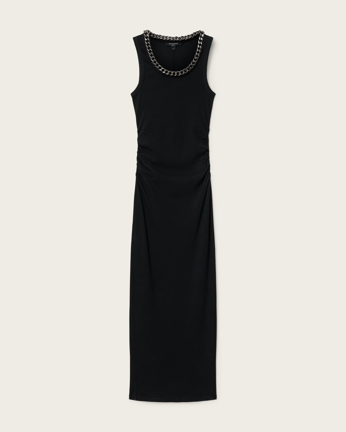 Lucy Sleeveless Bodycon Maxi Dress Black