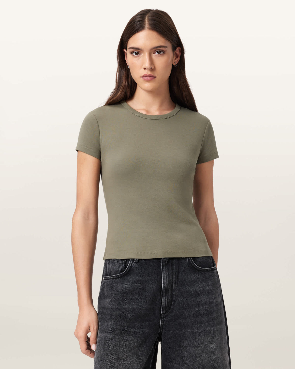 Stevie Slim-Fit Cotton T-Shirt LAUREL GREEN