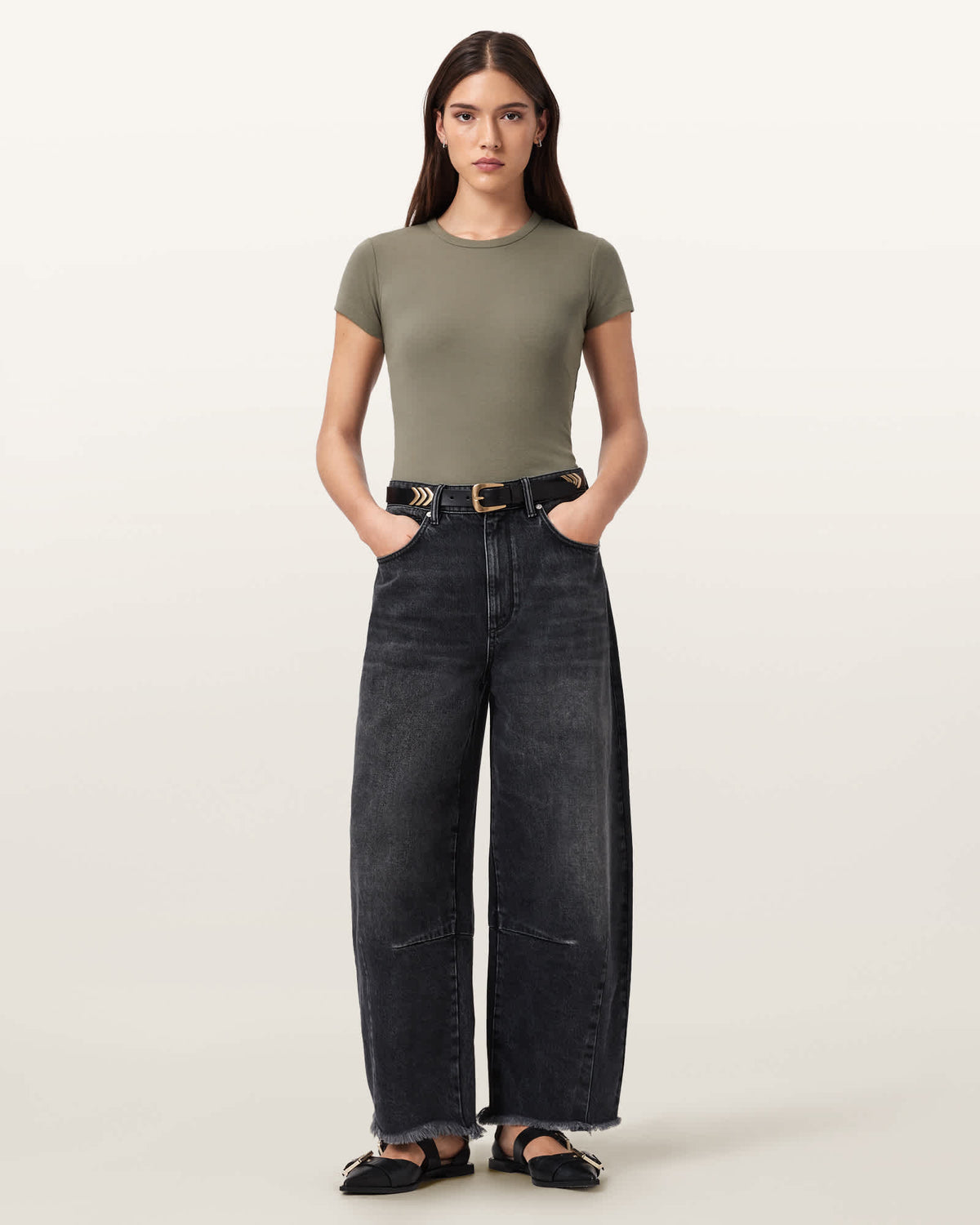 Stevie Slim-Fit Cotton T-Shirt LAUREL GREEN