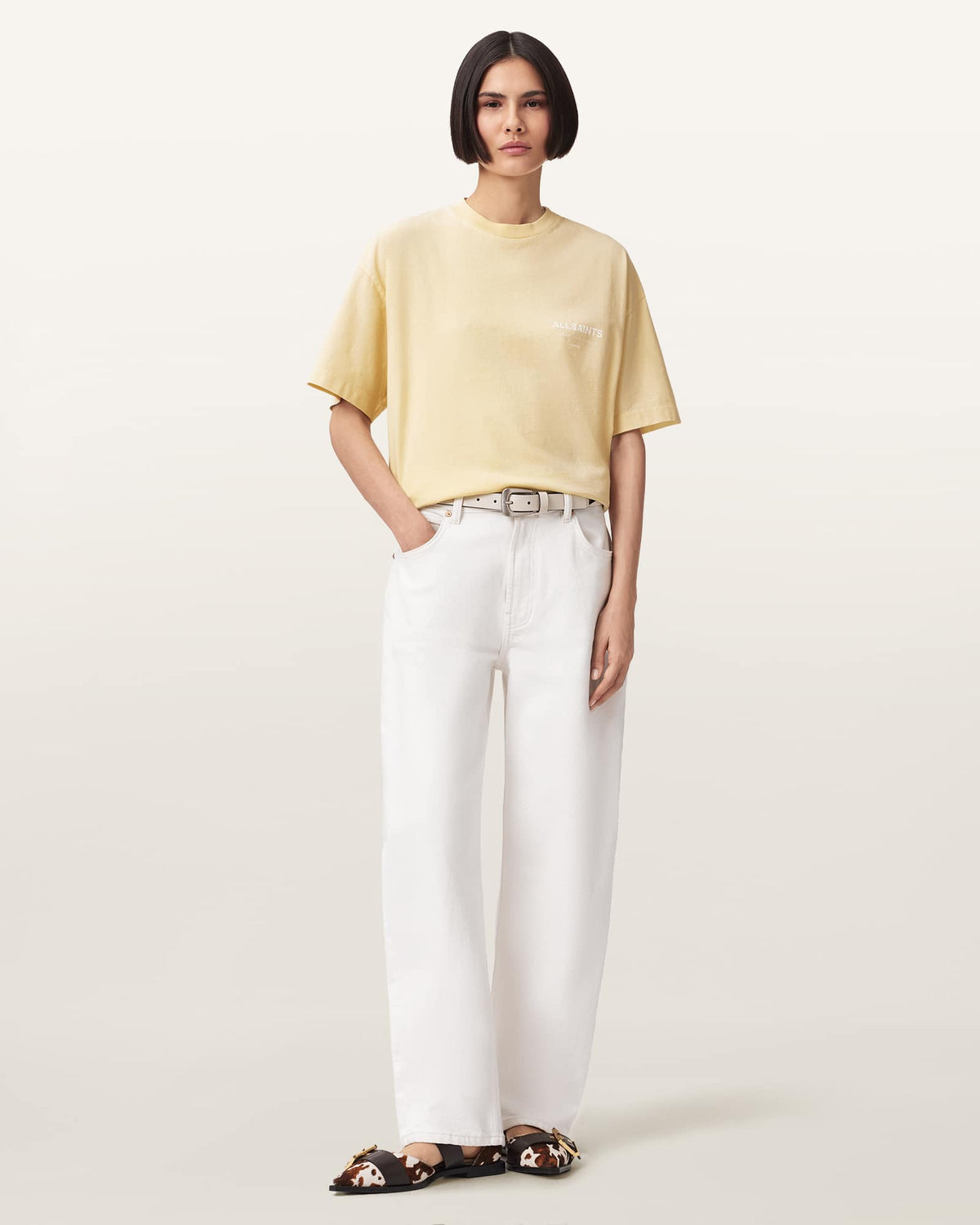 Underground Etta Oversized T-Shirt HAY YELLOW