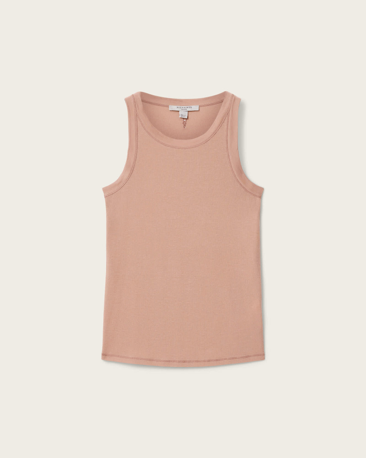 Rina Crew Neck Sleeveless Tank Top TUSCAN PINK
