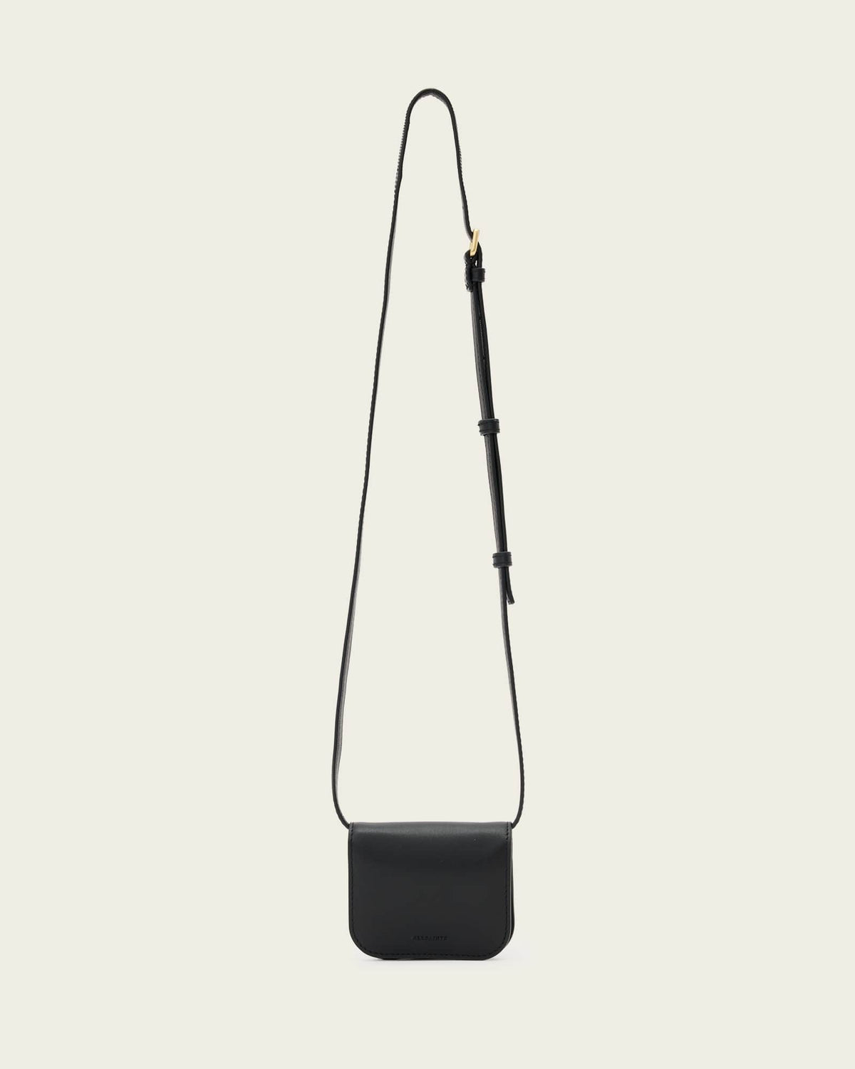 Maeve Leather Cardholder Crossbody Black