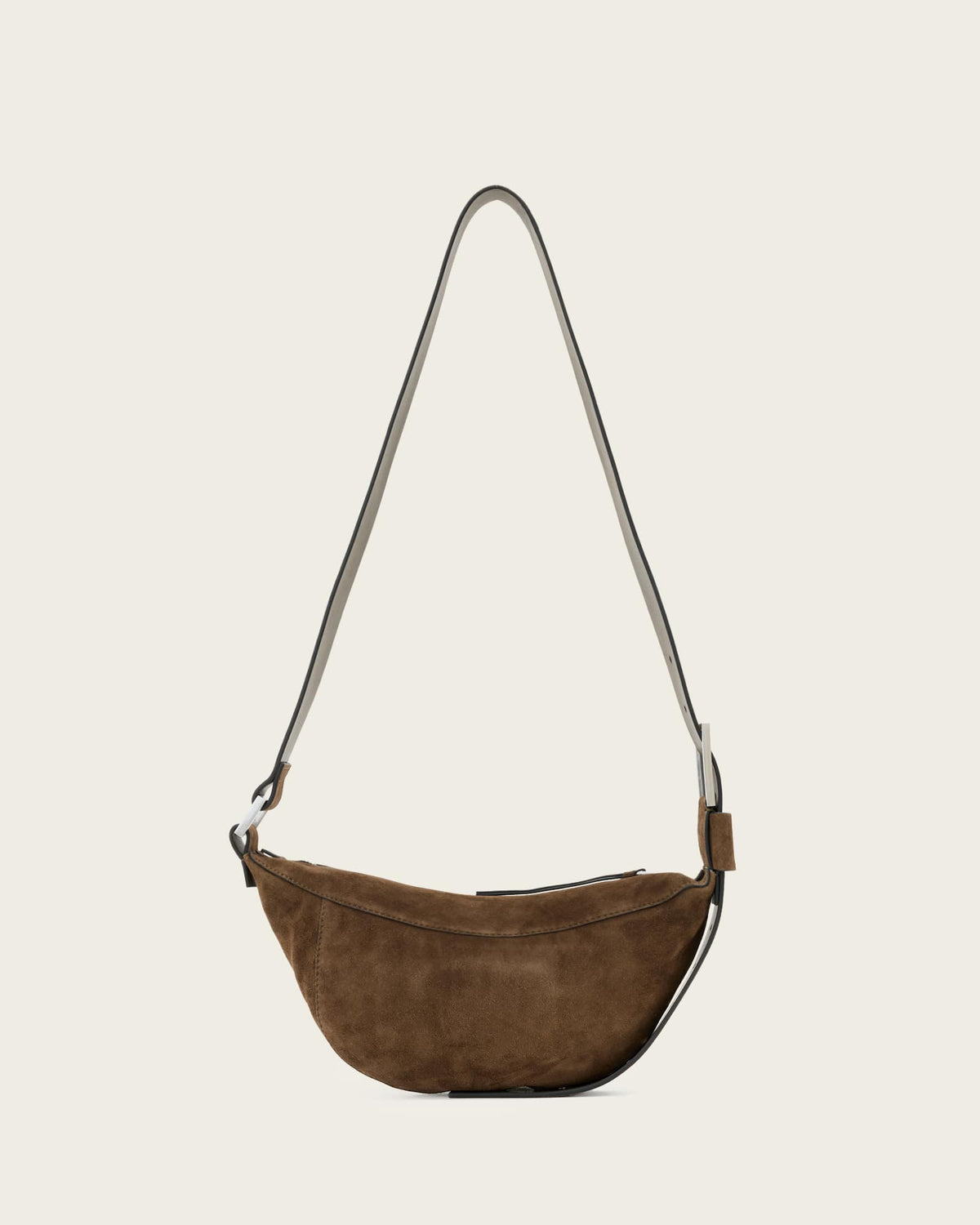 Luna Slouchy Suede Crossbody Bag FANGO BROWN