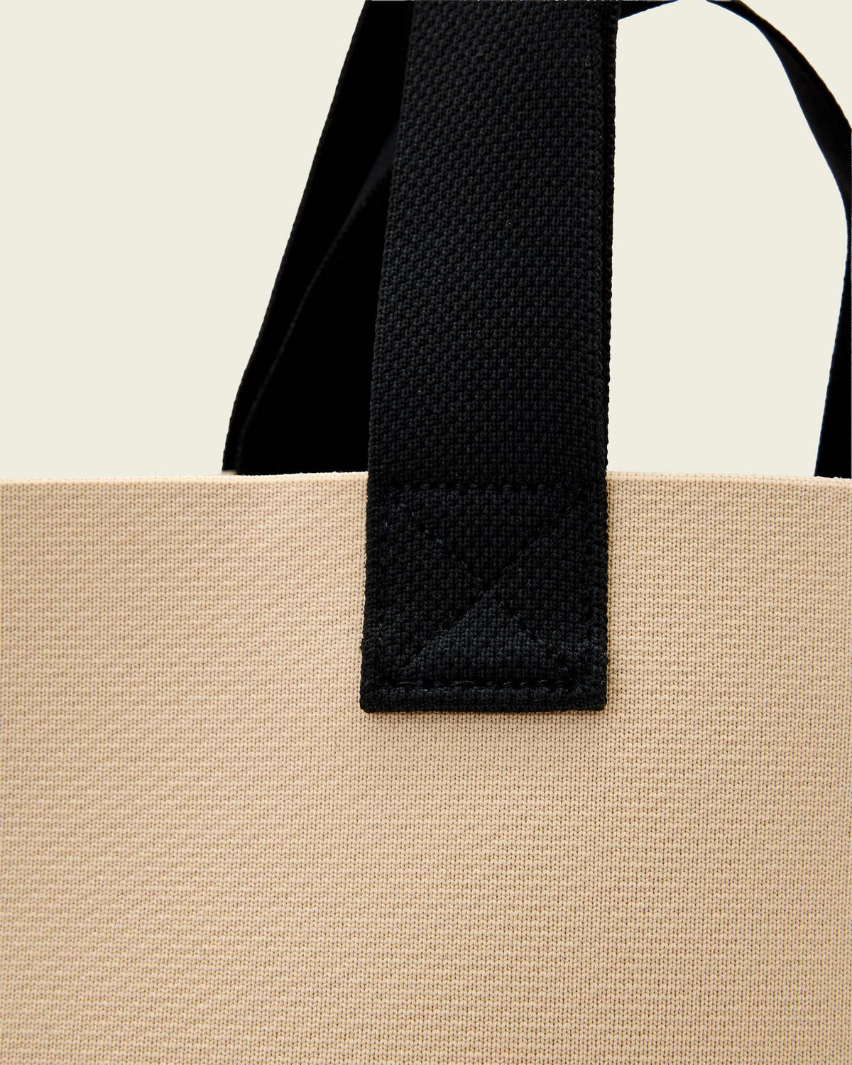 Lutece Reversible Knitted Tote Bag UNBLEACHED WHITE
