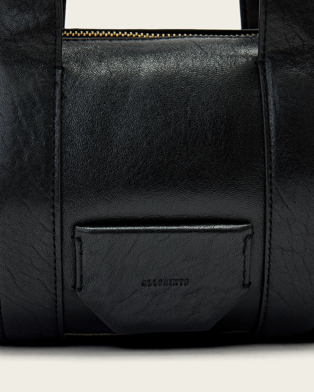 Ares Grain Compact Crossbody Bag Black