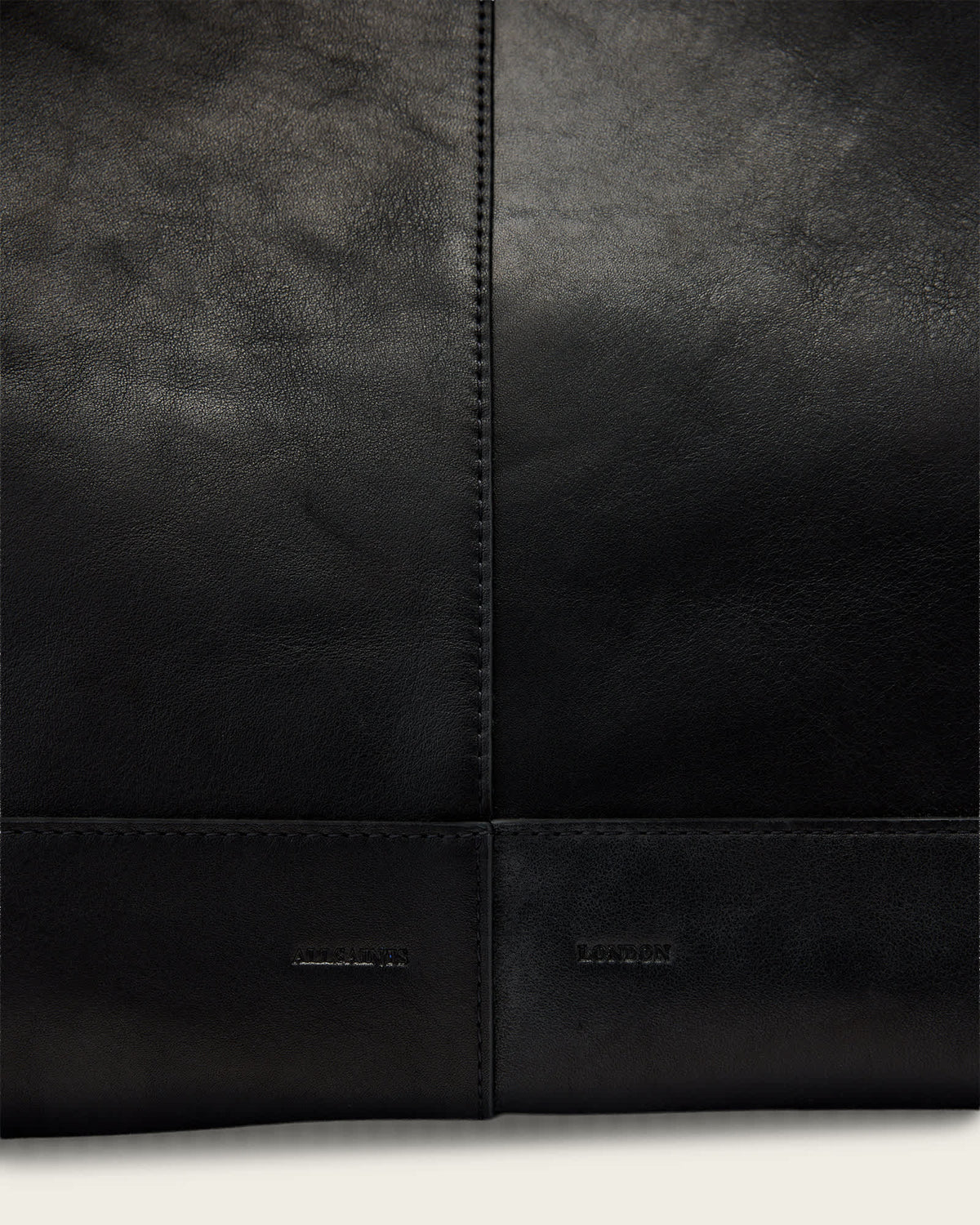 Rosalie Large Leather Tote Bag Black