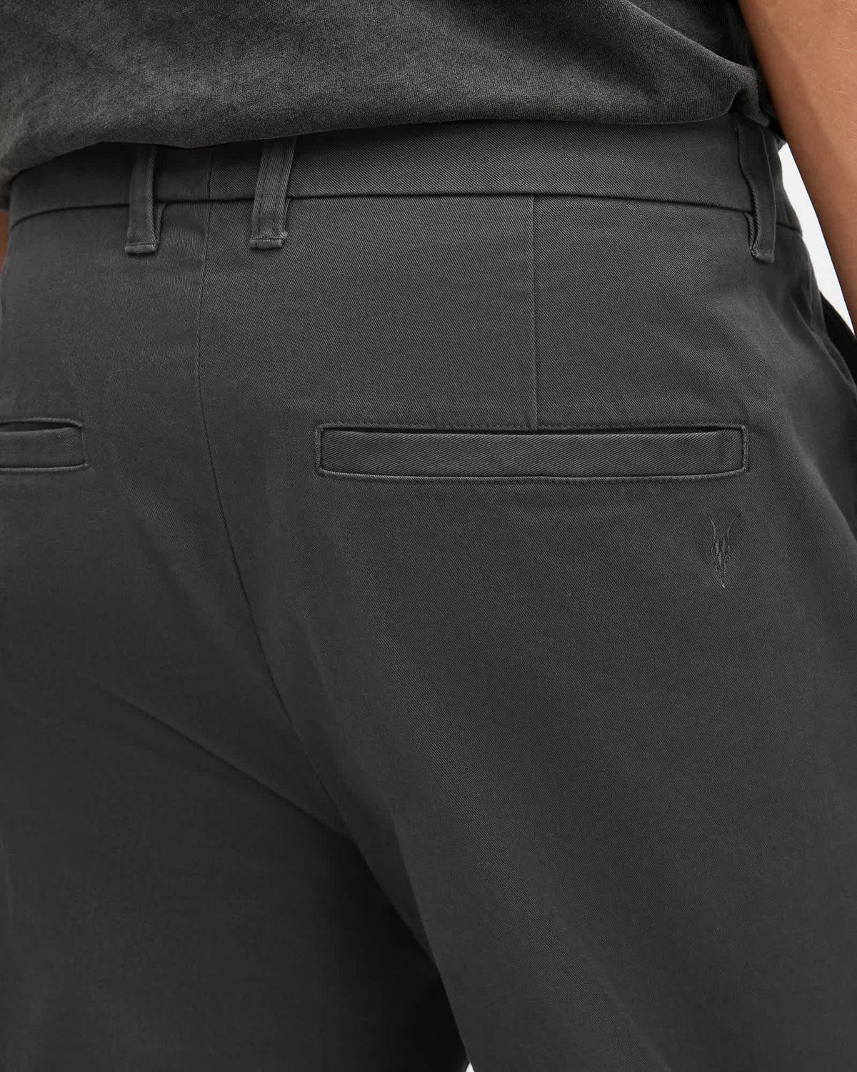 Walde Skinny Fit Chino Trousers GRAVESTONE GREY