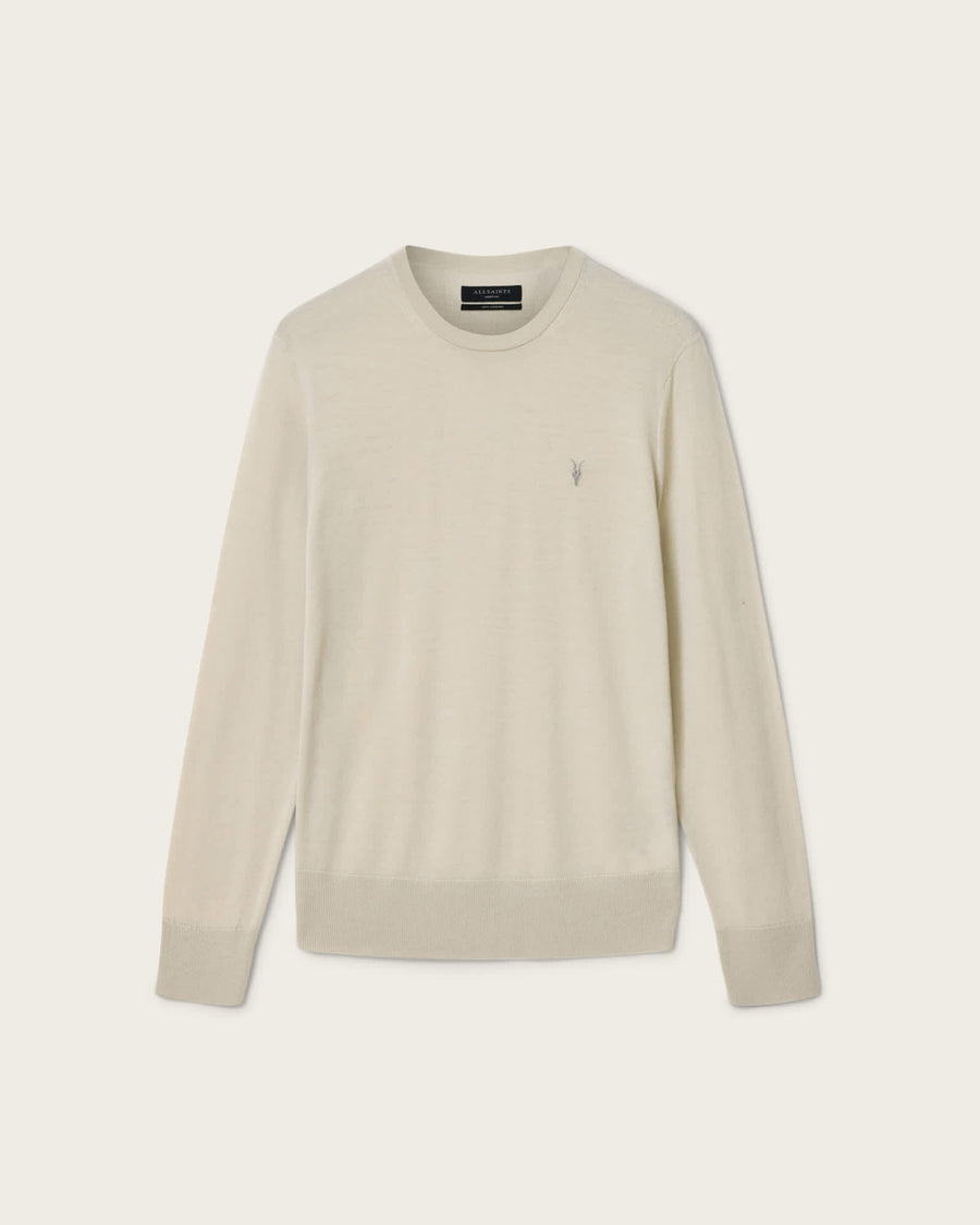 Mode Merino Wool Ramskull Jumper POWDERED GREEN