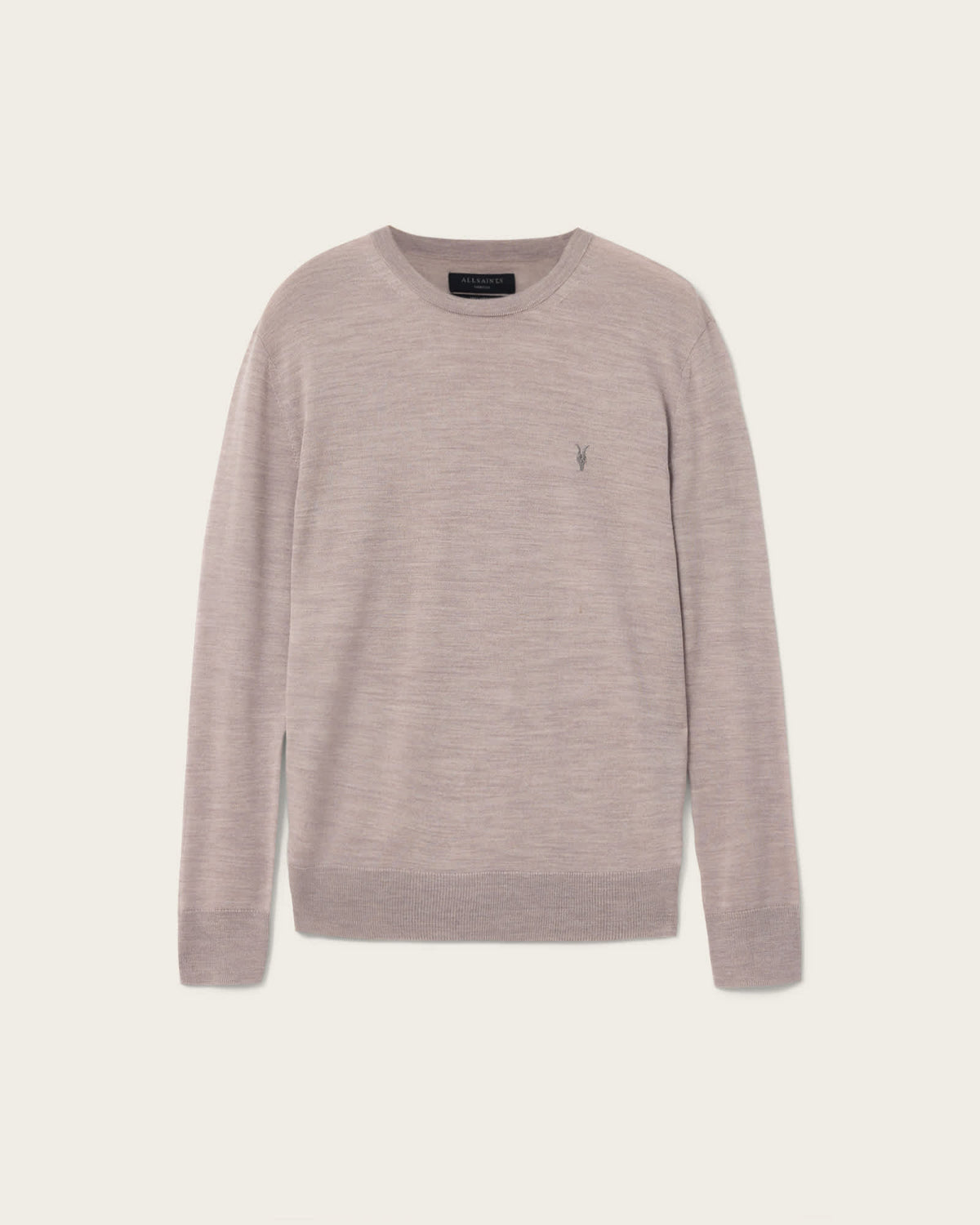 Mode Merino Wool Ramskull Jumper STONE TAUPE