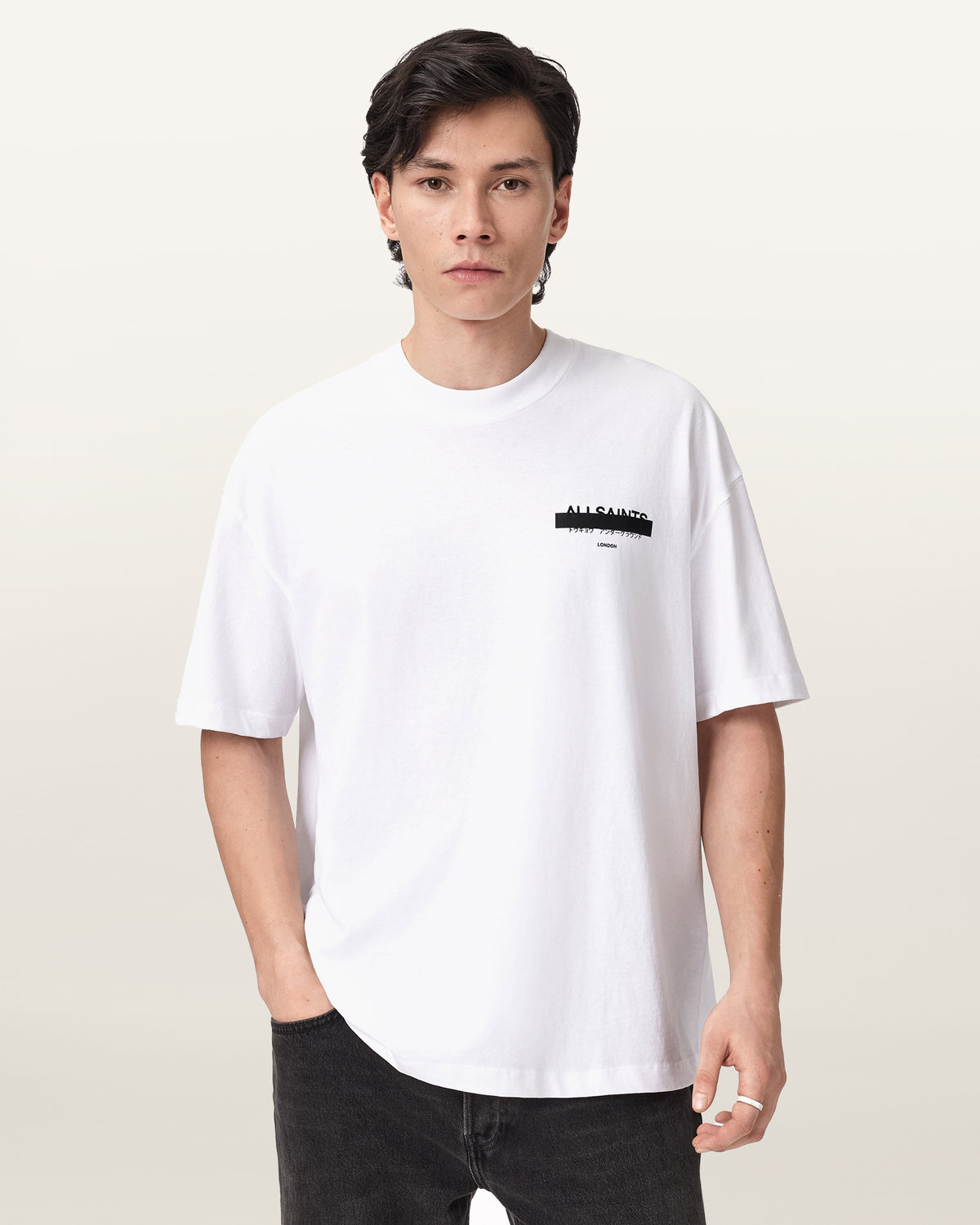 Redact Oversized Cotton T-Shirt