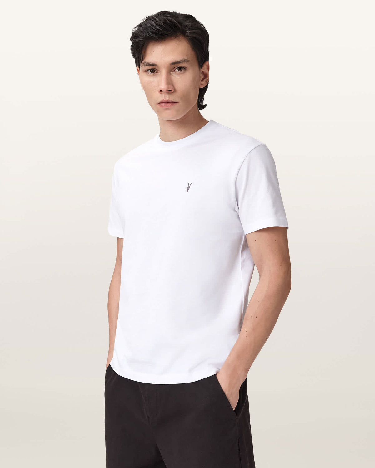 Dexter Short Sleeve Ramskull T-Shirt Optic White