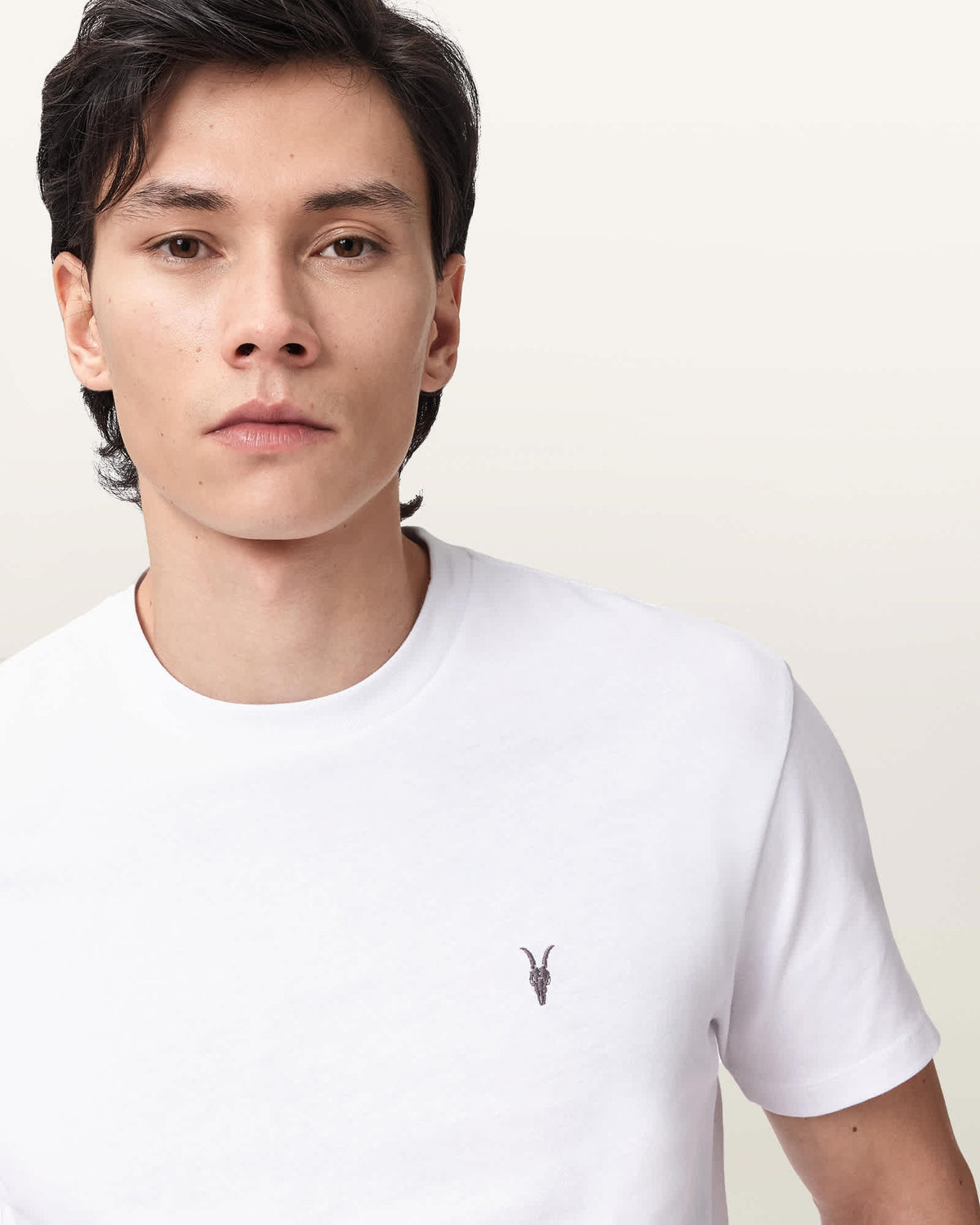 Dexter Short Sleeve Ramskull T-Shirt Optic White