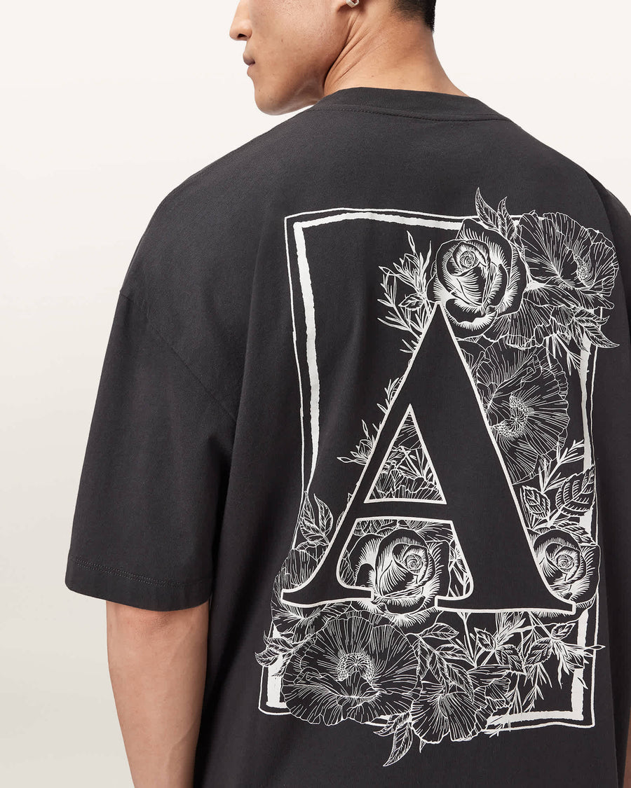 T SHIRT M006PF Washed Black