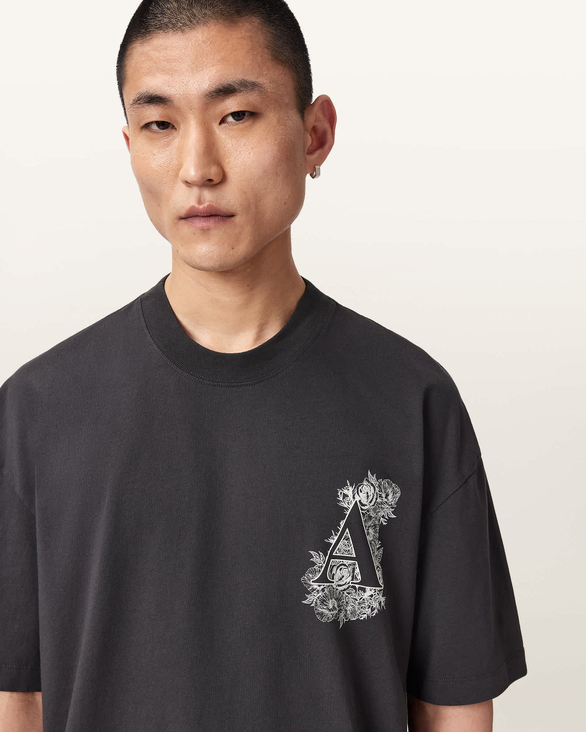 T SHIRT M006PF Washed Black