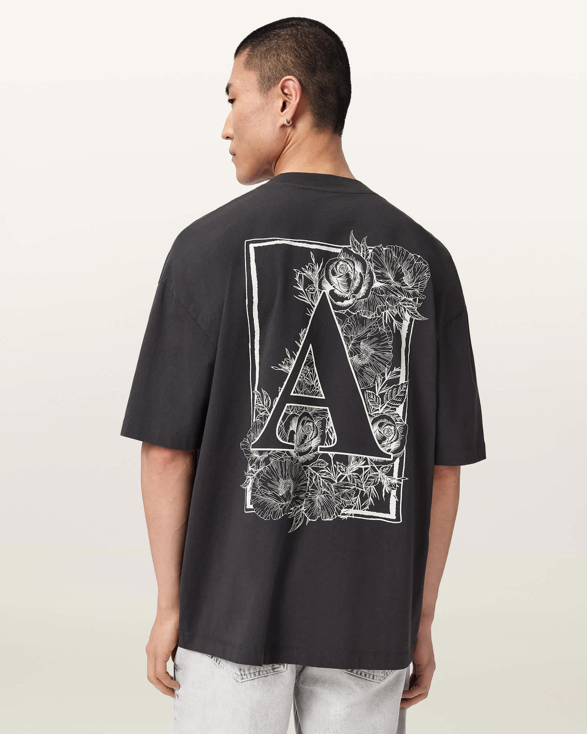 T SHIRT M006PF Washed Black