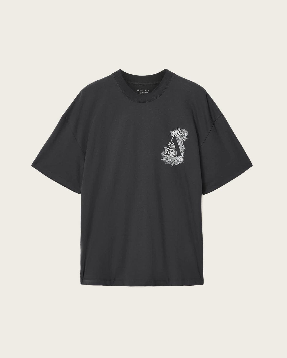 T SHIRT M006PF Washed Black
