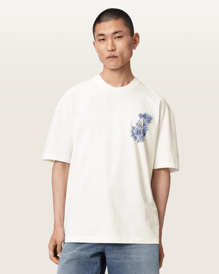 T SHIRT M006PF ASHEN WHITE