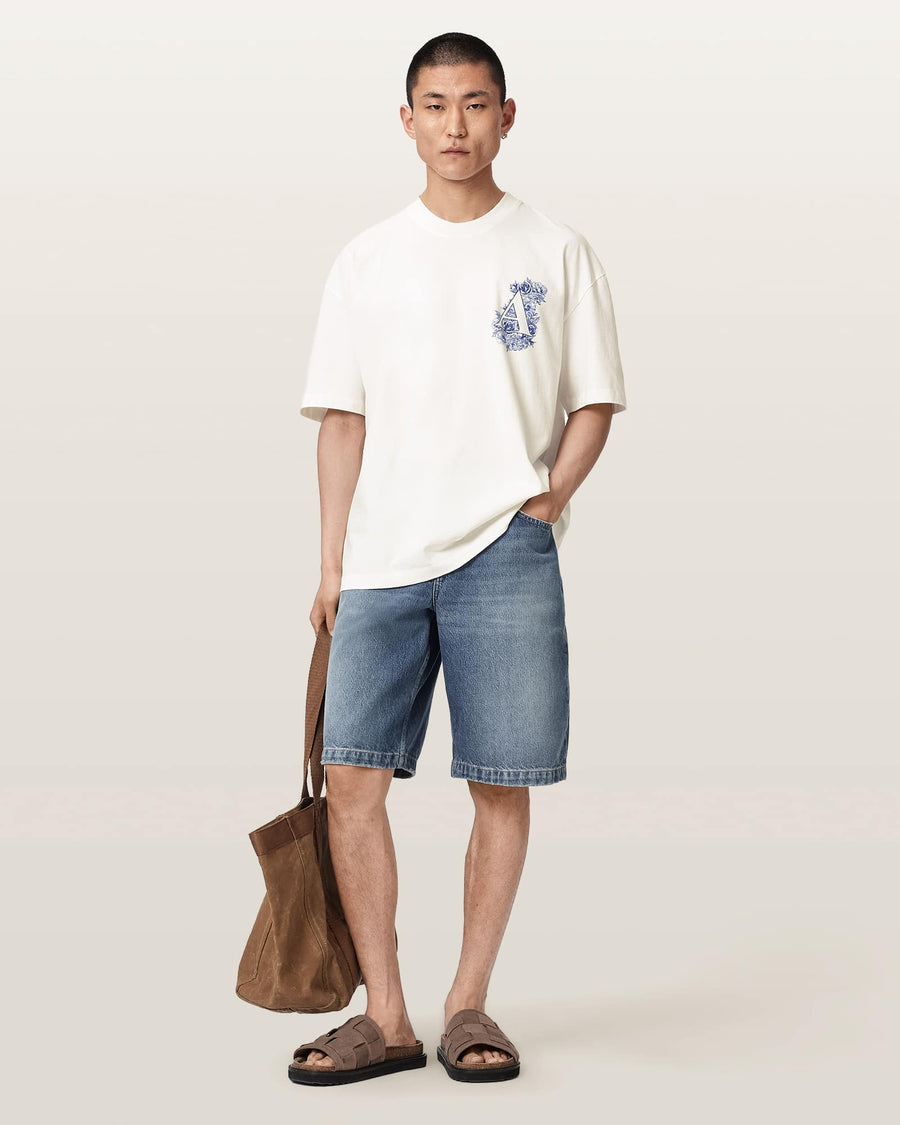 T SHIRT M006PF ASHEN WHITE