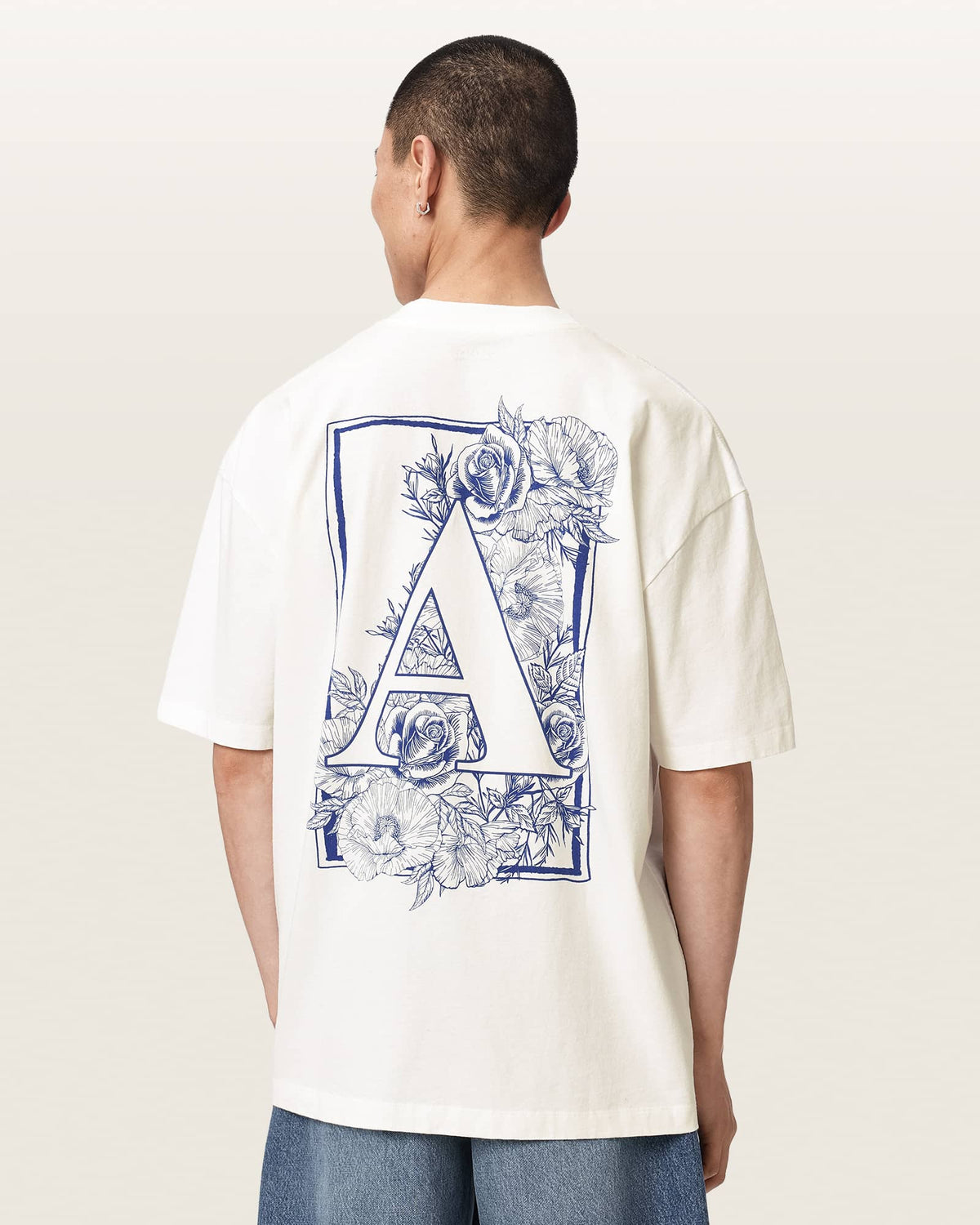 T SHIRT M006PF ASHEN WHITE