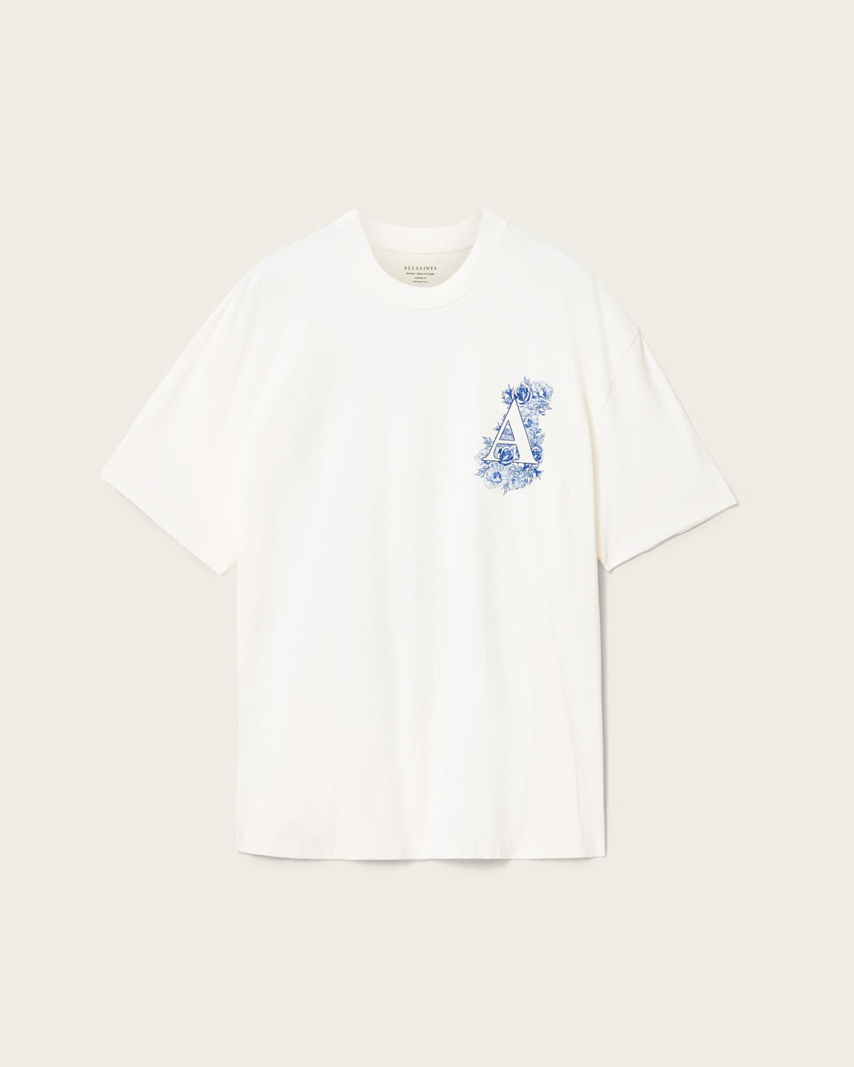 T SHIRT M006PF ASHEN WHITE