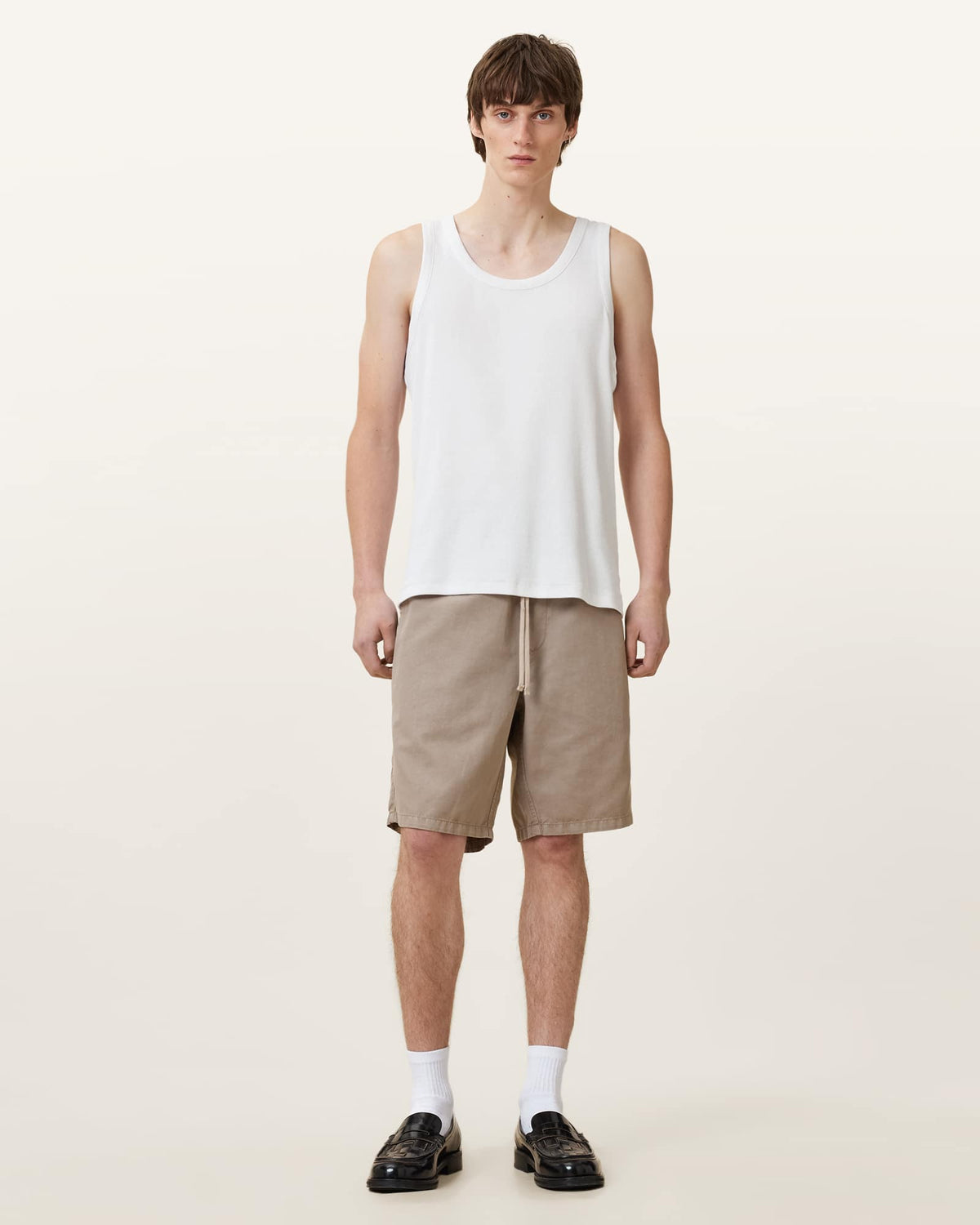 Edwards Textured Vest Optic White